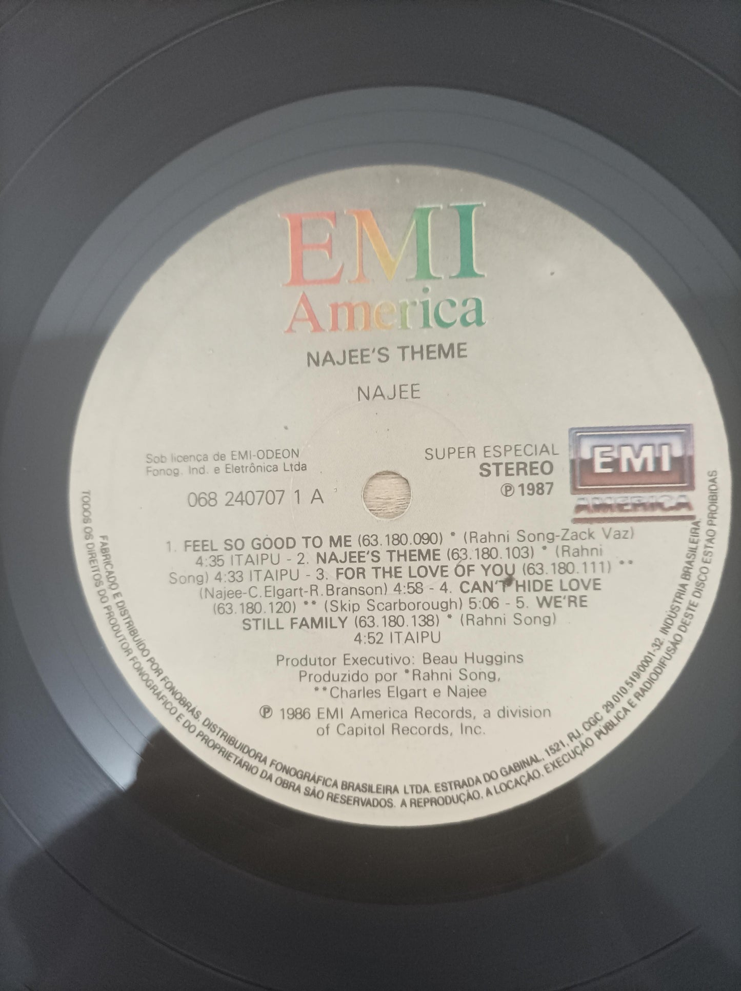 Lp Vinil Najee Theme
