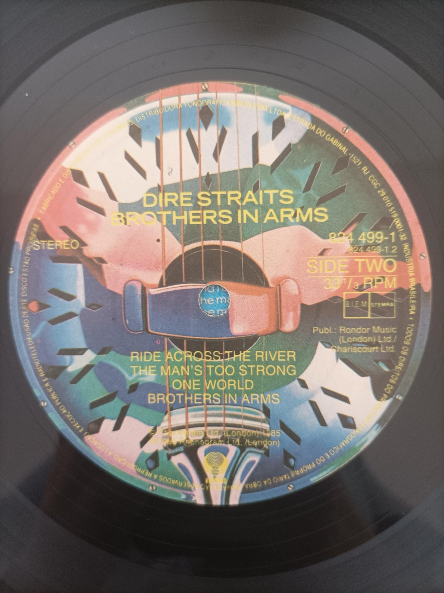 Disco Vinil Brothers In Arms Dire Straits Com Encarte A