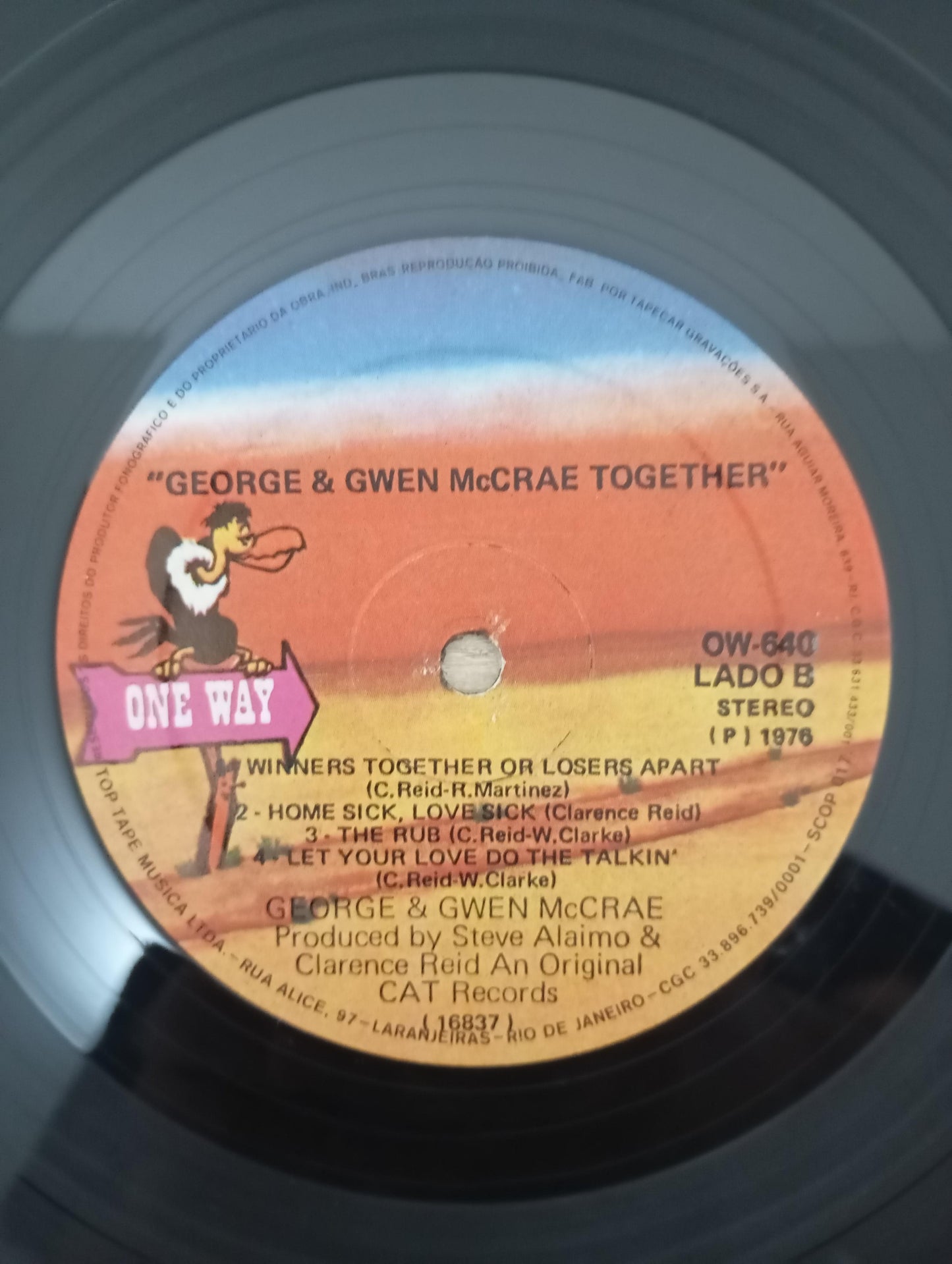 Lp Vinil George & Gwen McCrae Together