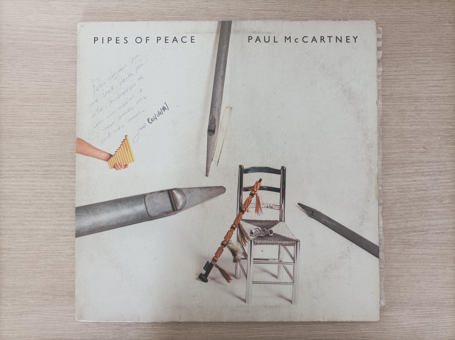 Lp Vinil Paul McCartney Pipes Of Peace Capa Dupla C/ Encarte