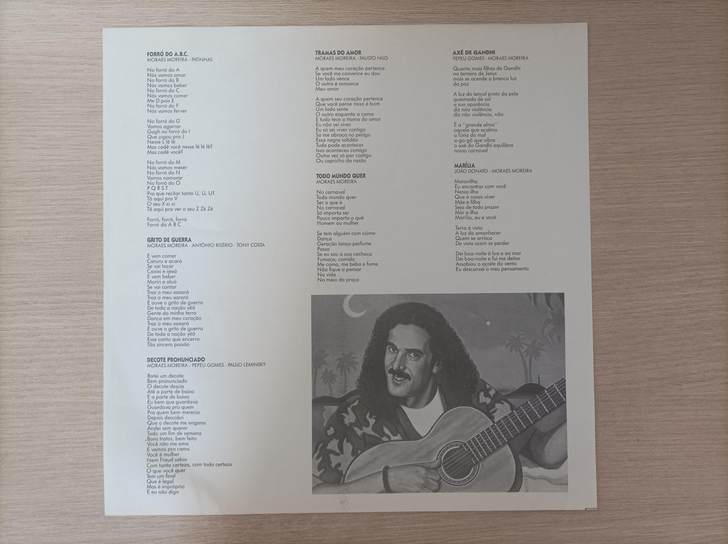 Lp Vinil Moraes Moreira O melhor de Com Encarte
