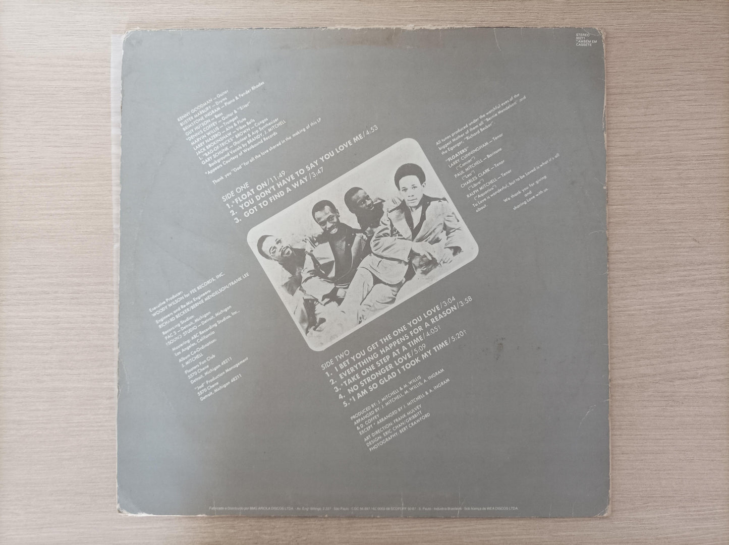 Lp Vinil The Floaters Float On