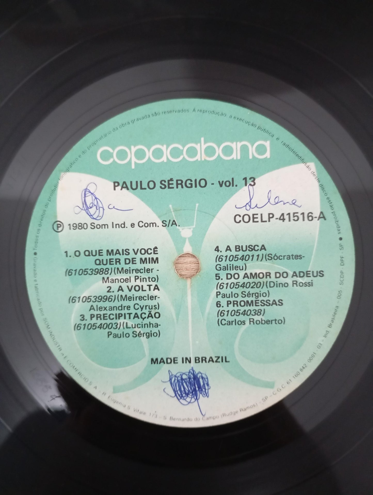 Lp Vinil Paulo Sérgio 1980