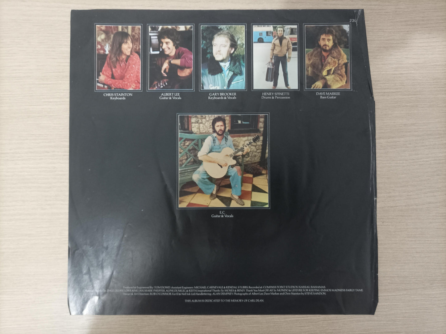 Lp Vinil Eric Clapton Another Ticket Com Encarte