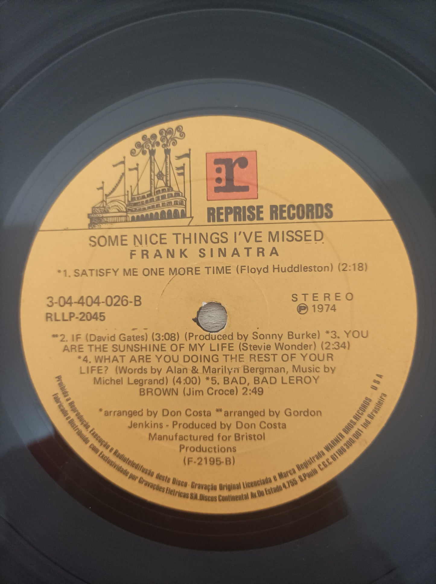 Disco Vinil Some Nice Things I've Missed Frank Sinatra A