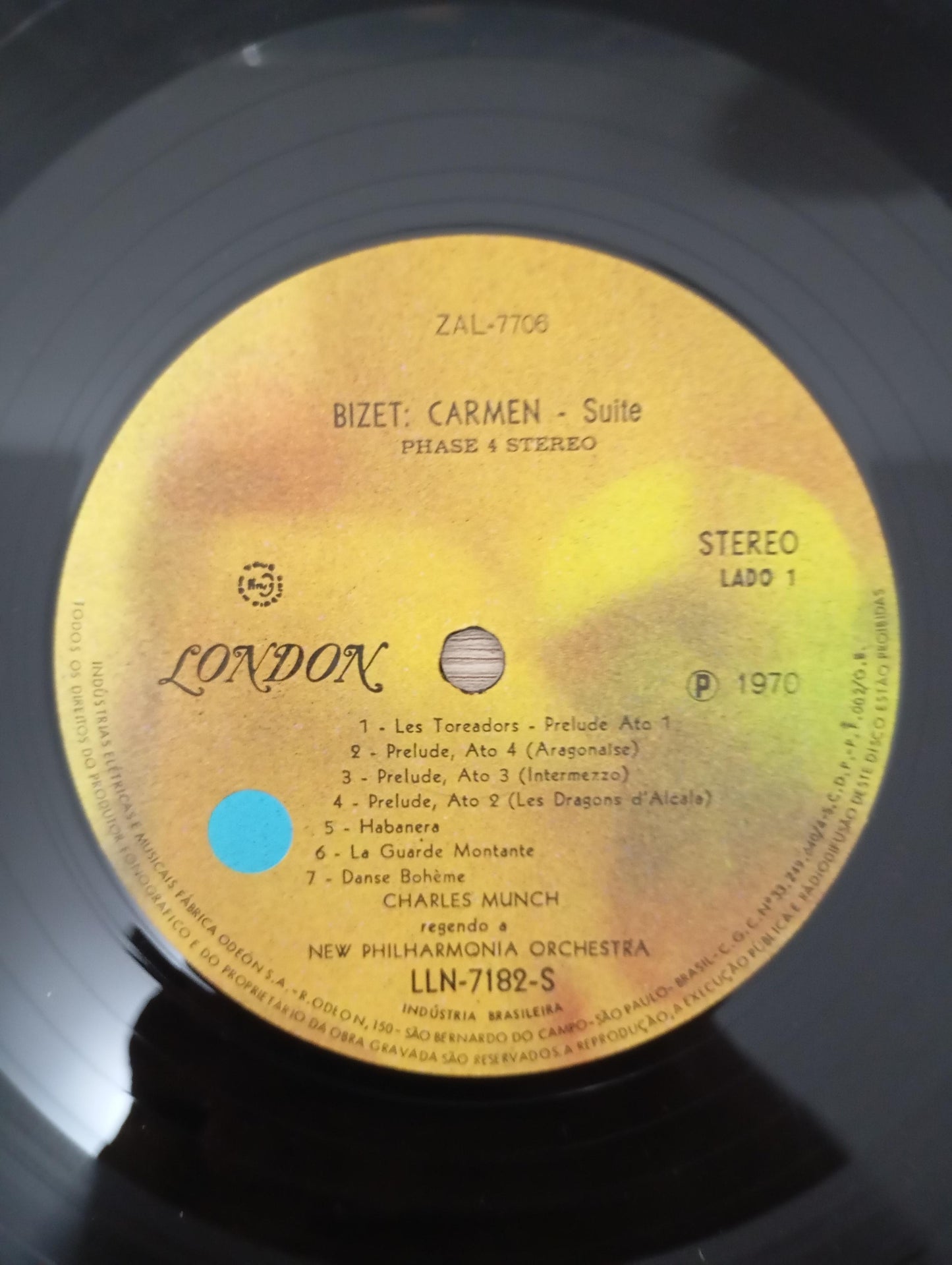 Lp Vinil Orchestra Carmen & L'arlésienne Suites