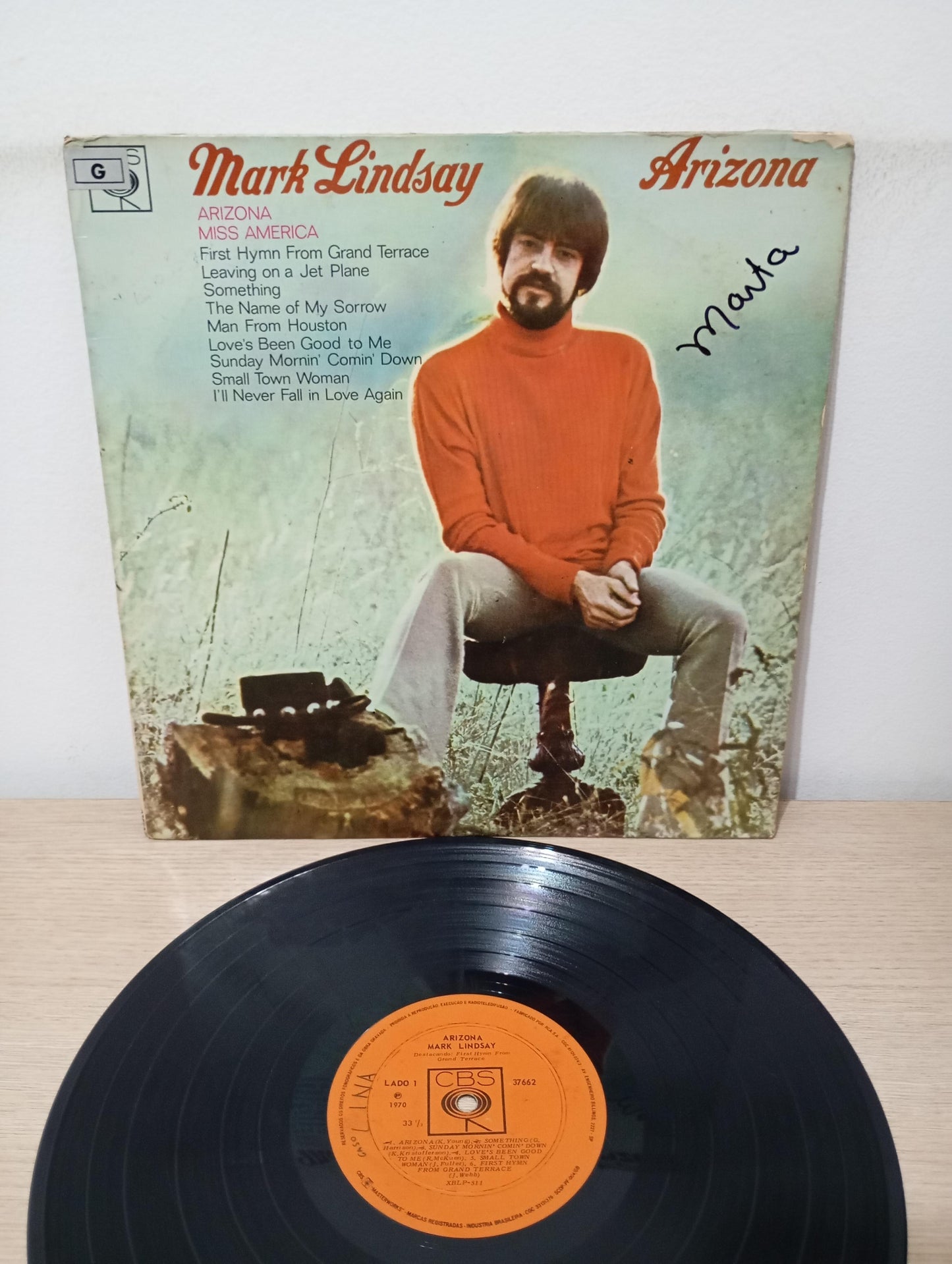 Lp Vinil Mark Lindsay Arizona