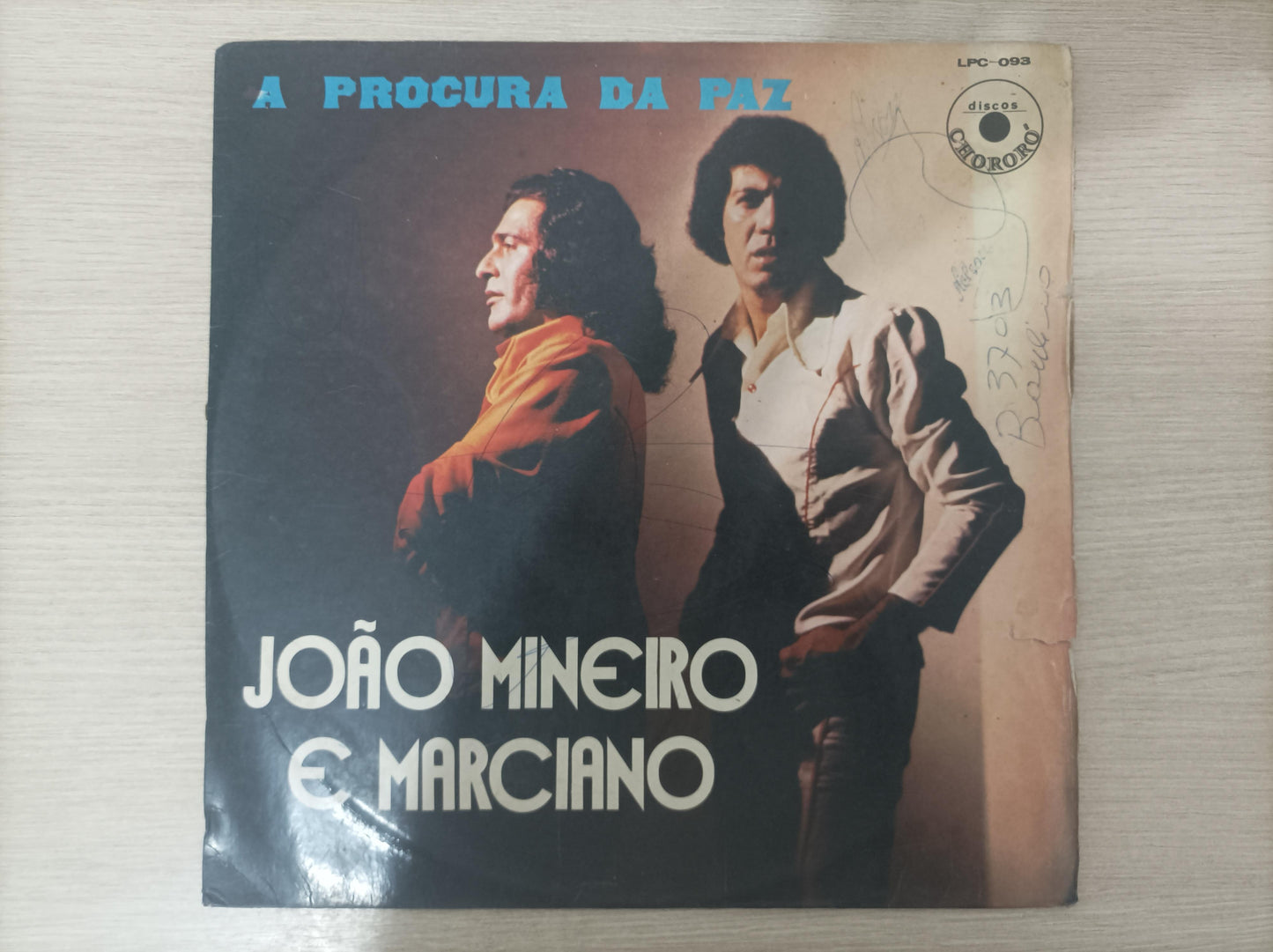 Lp Vinil João Mineiro & Marciano A Procura Da Paz