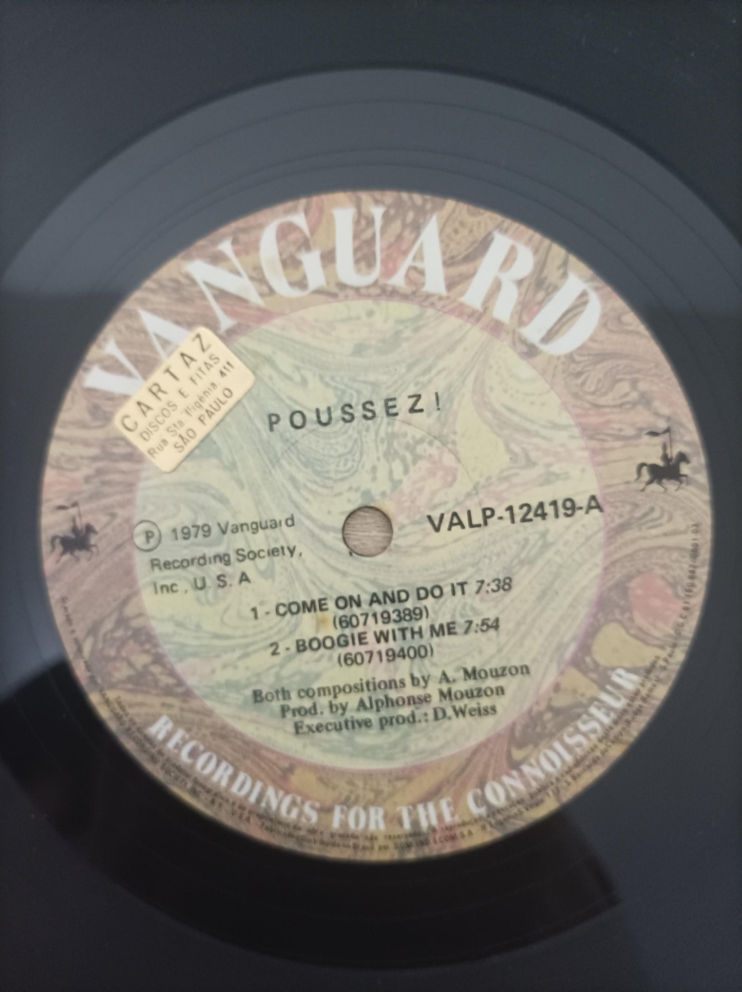 Lp Vinil Poussez! 1979