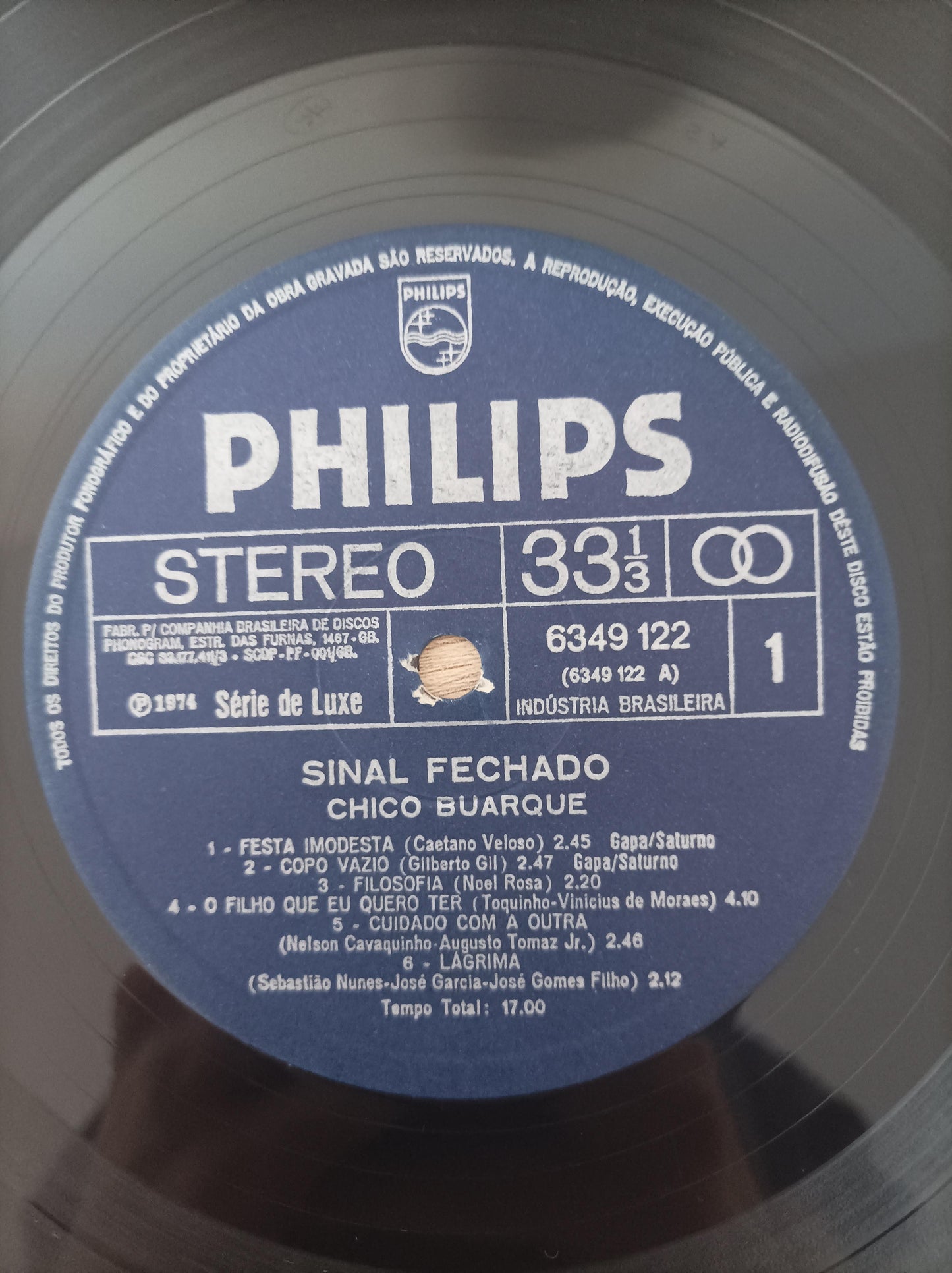 Lp Vinil Chico Buarque Sinal Fechado
