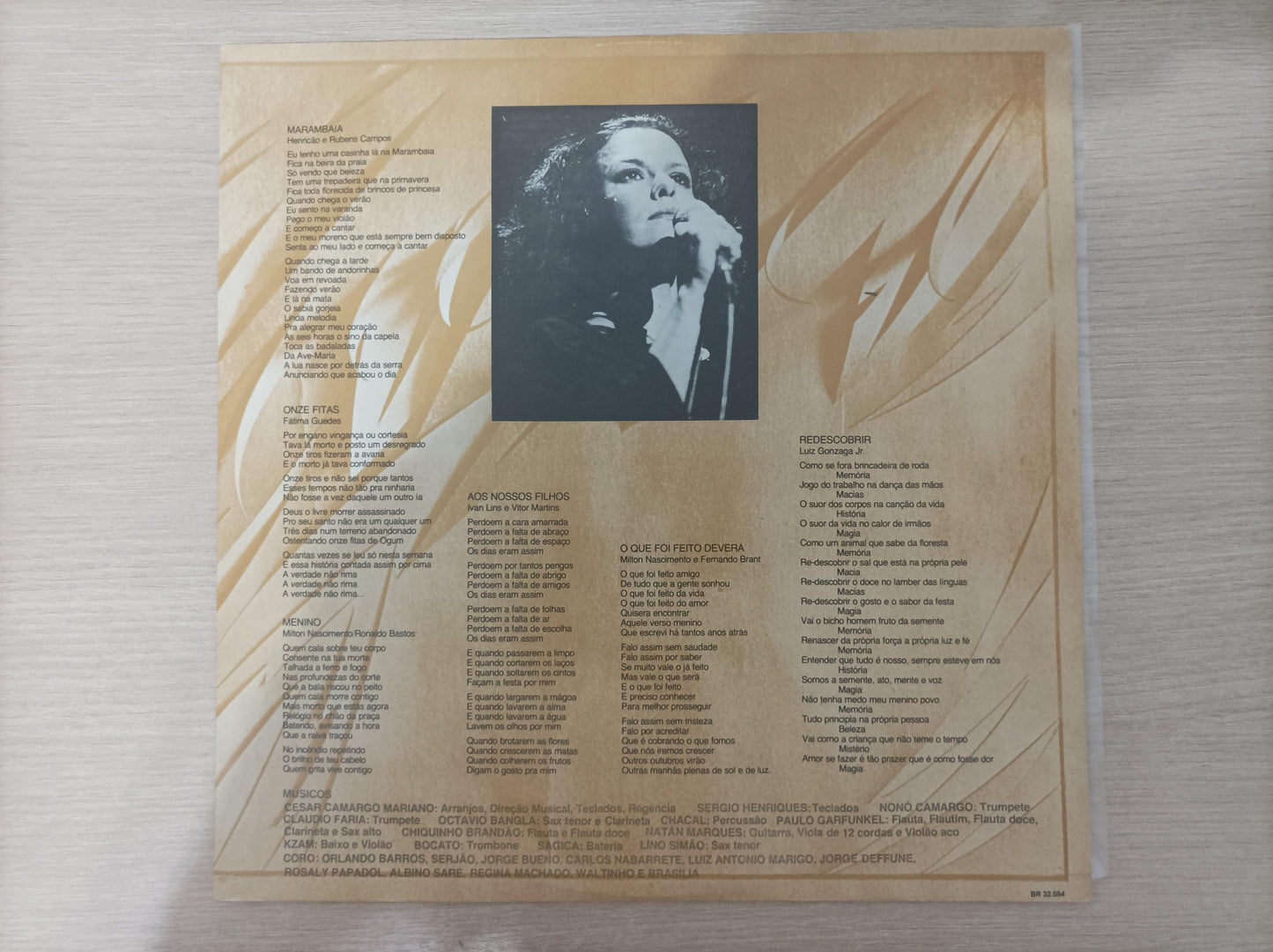 Lp Vinil Elis Regina Saudade Do Brasil Com Encarte