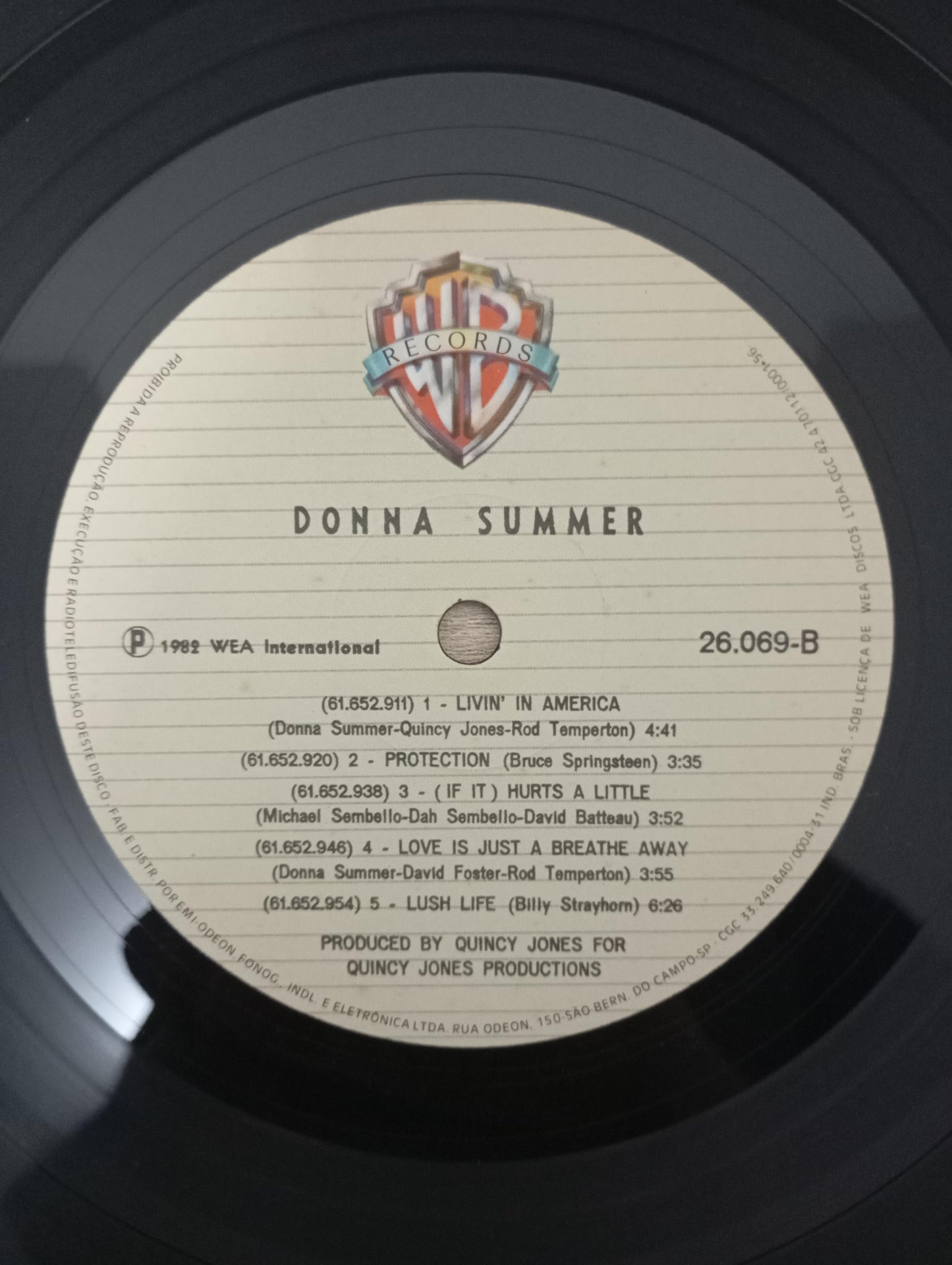 Lp Vinil Donna Summer 1982