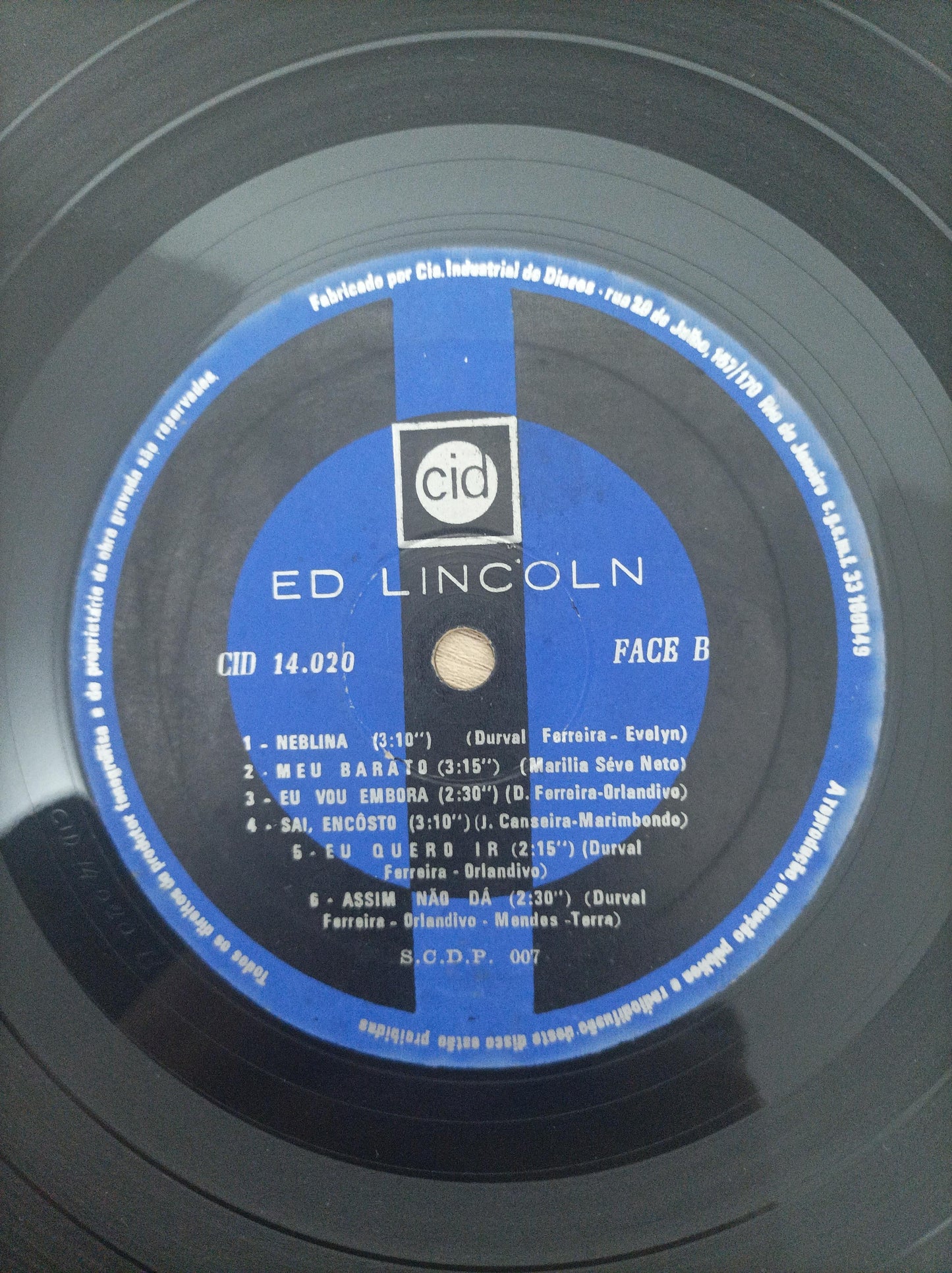 Lp Vinil Ed Lincoln Órgão E Piano Elétrico
