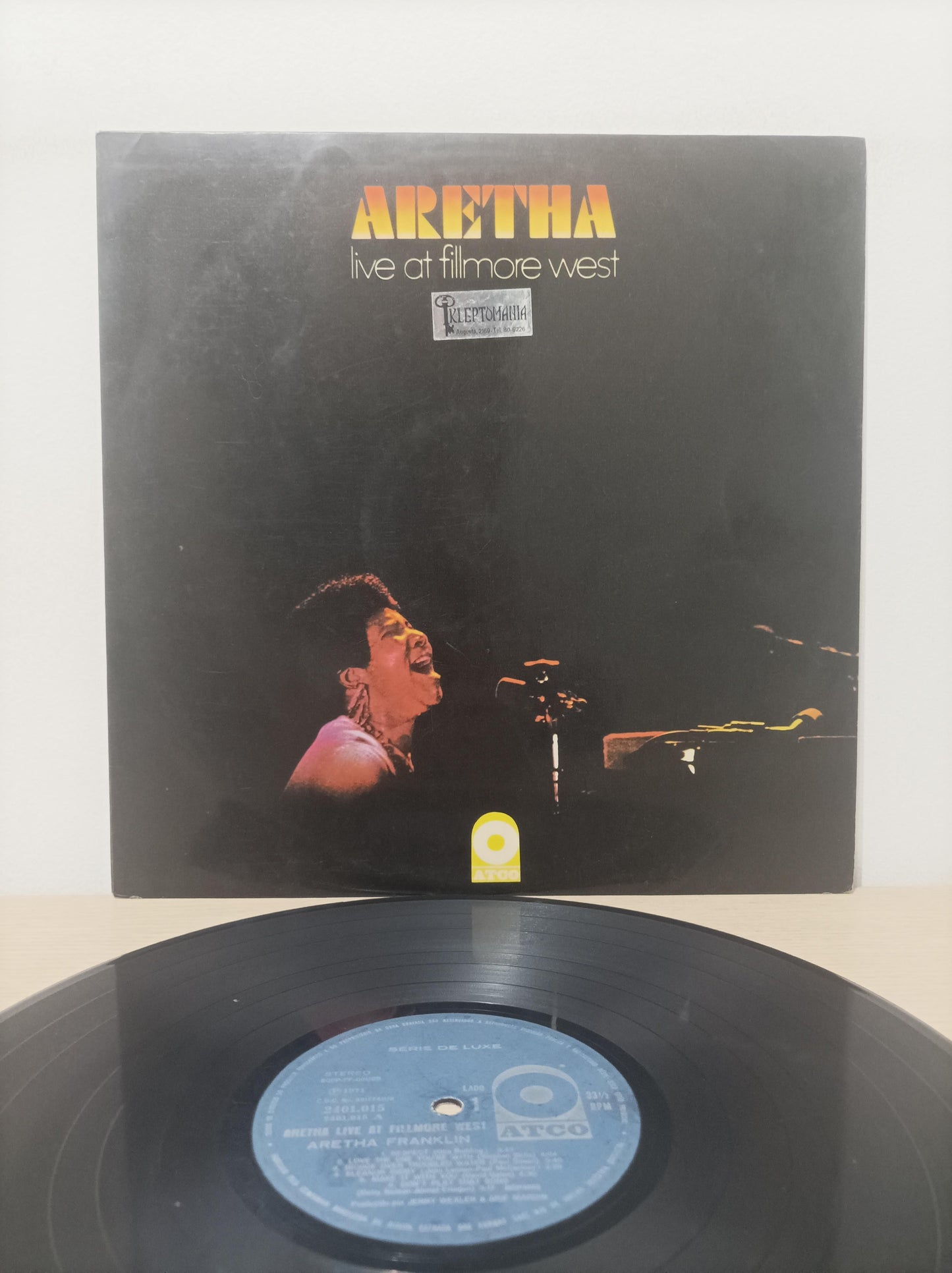 Lp Vinil Aretha Live at Filmore West