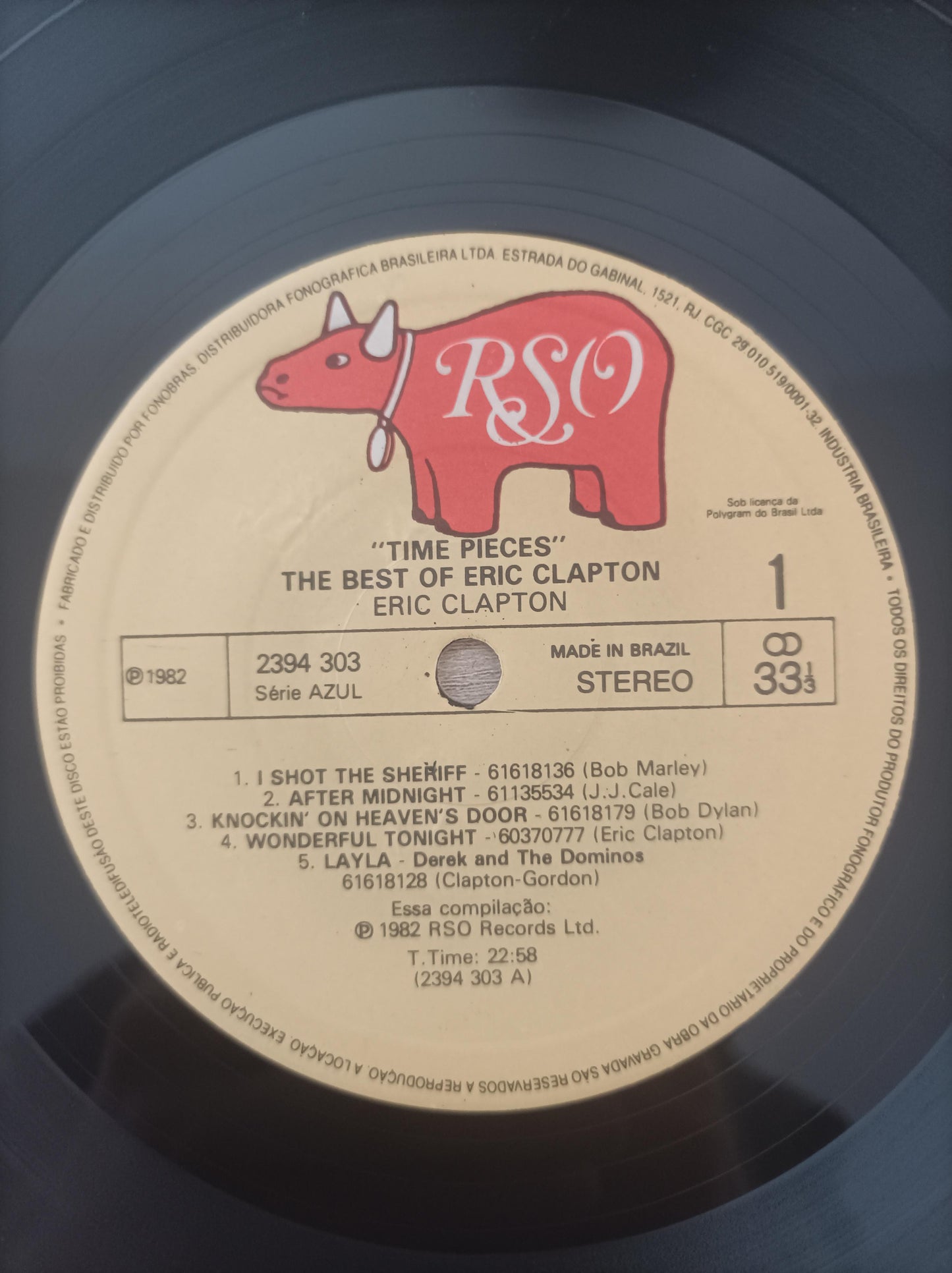 Lp Vinil Eric Clapton Time Places