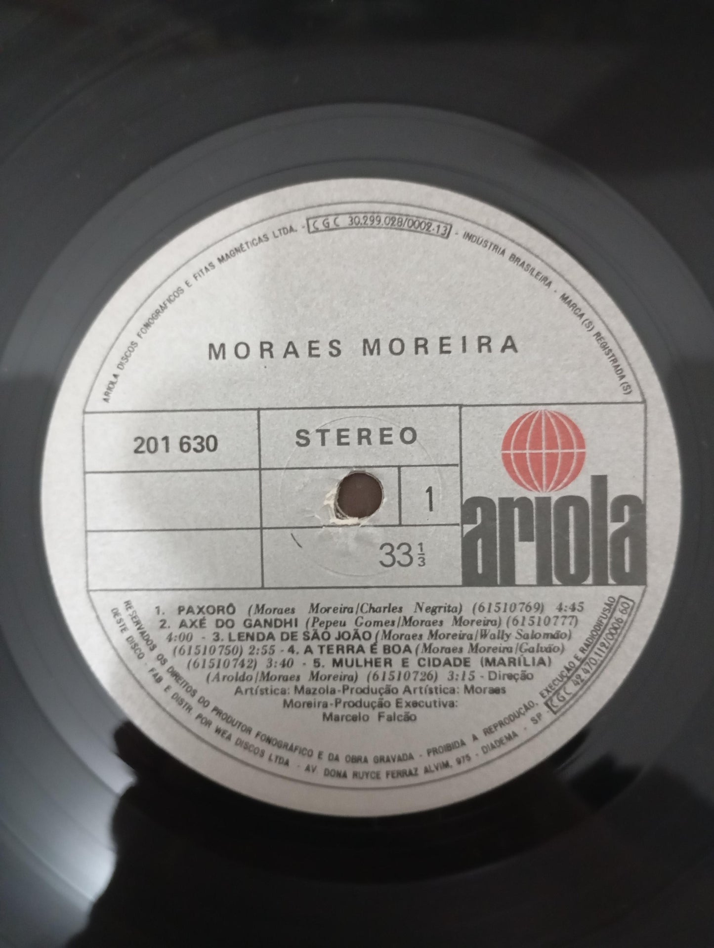 Lp Vinil Moraes Moreira 1981 Com Encarte