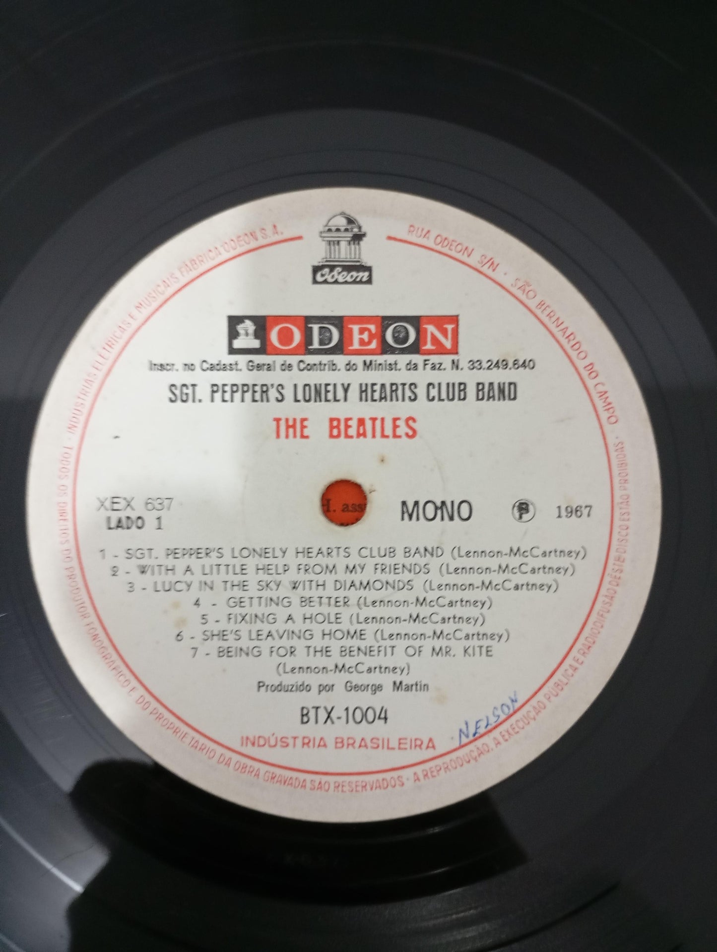 Lp Vinil The Beatles Sgt Peppers Lonely Heart Band C Encarte