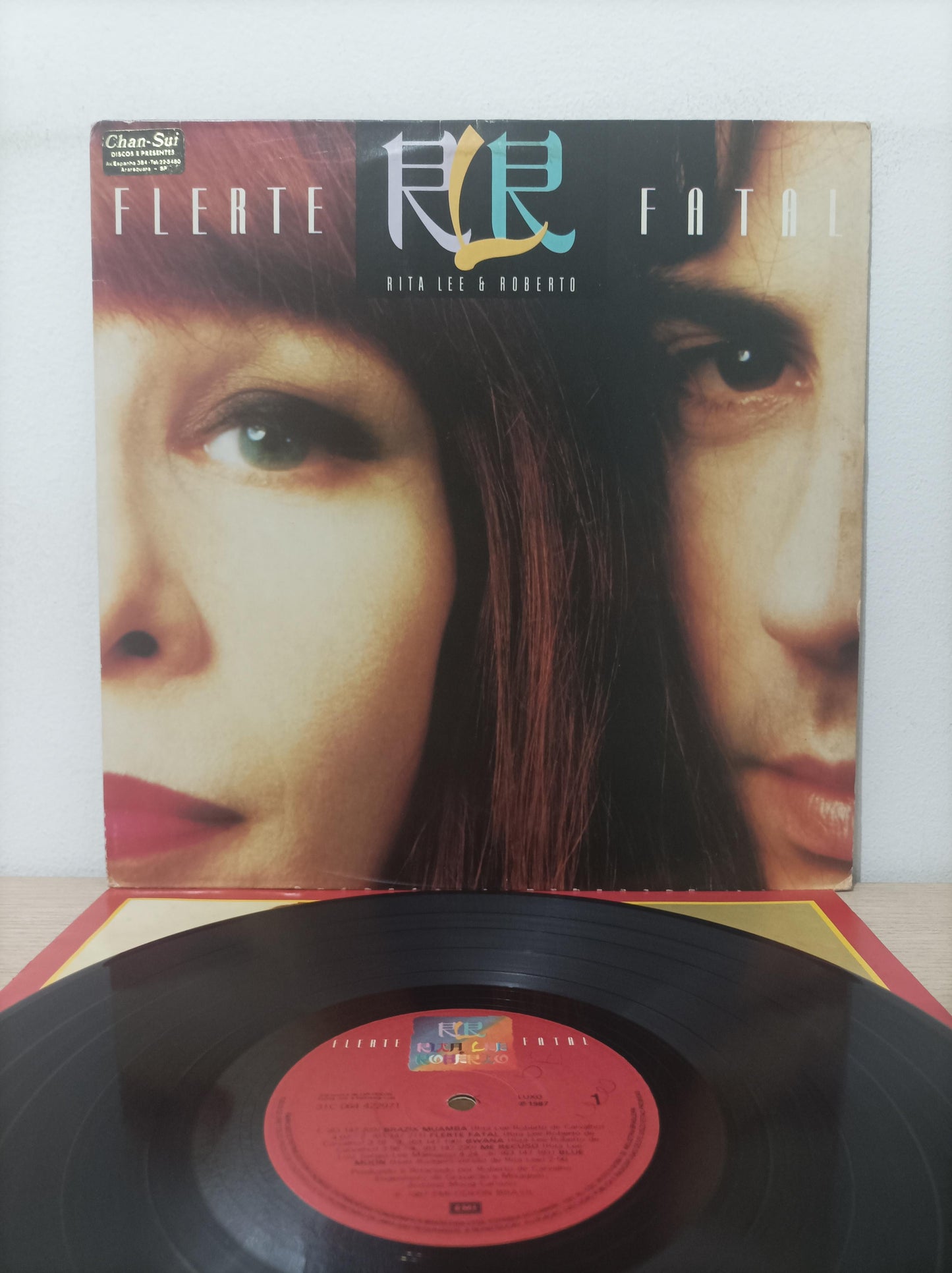 Lp Vinil Rita Lee & Roberto Flerte Fatal Com Encarte