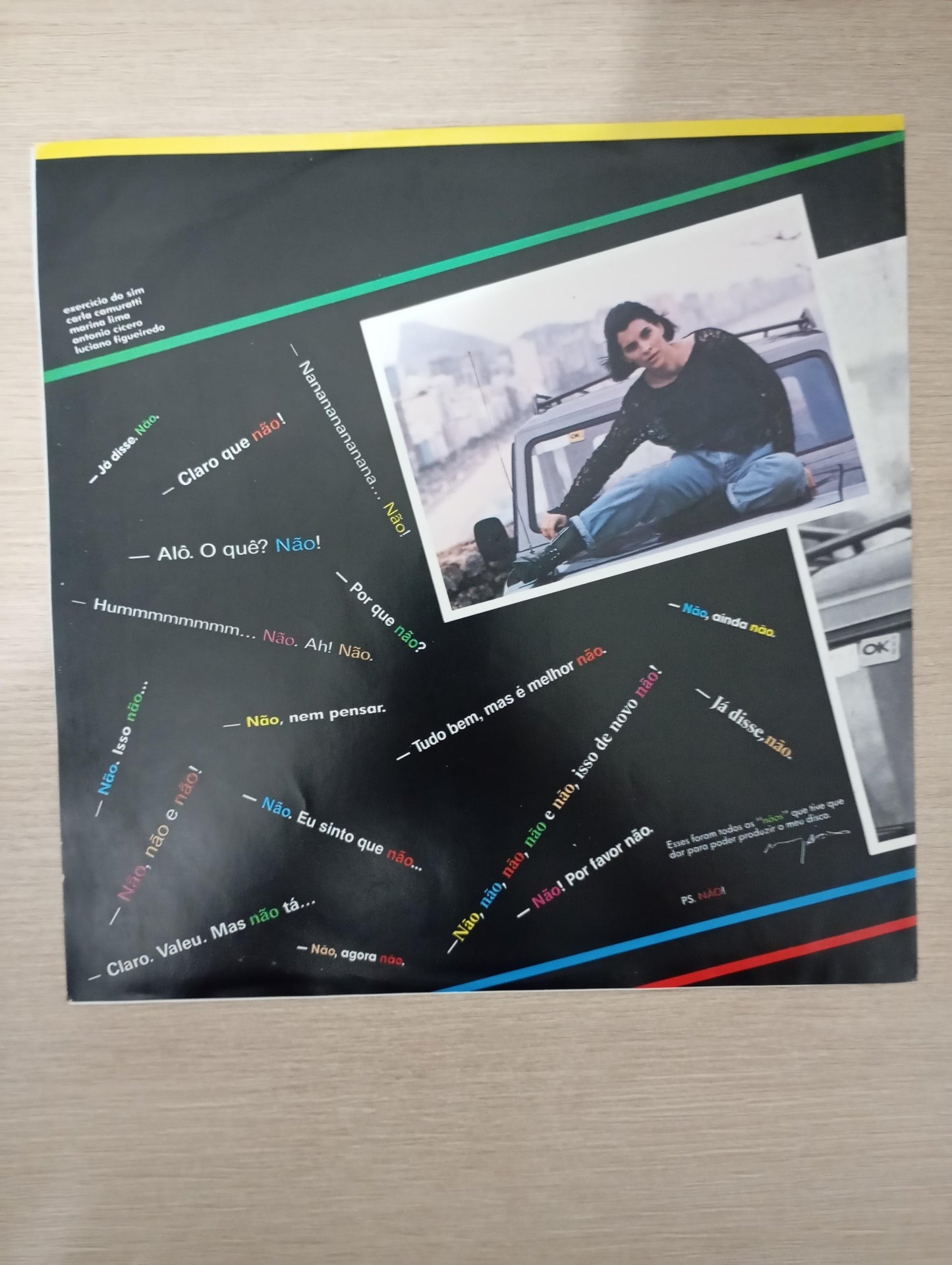 Lp Vinil Marina Lima Próxima Parada Com Encarte