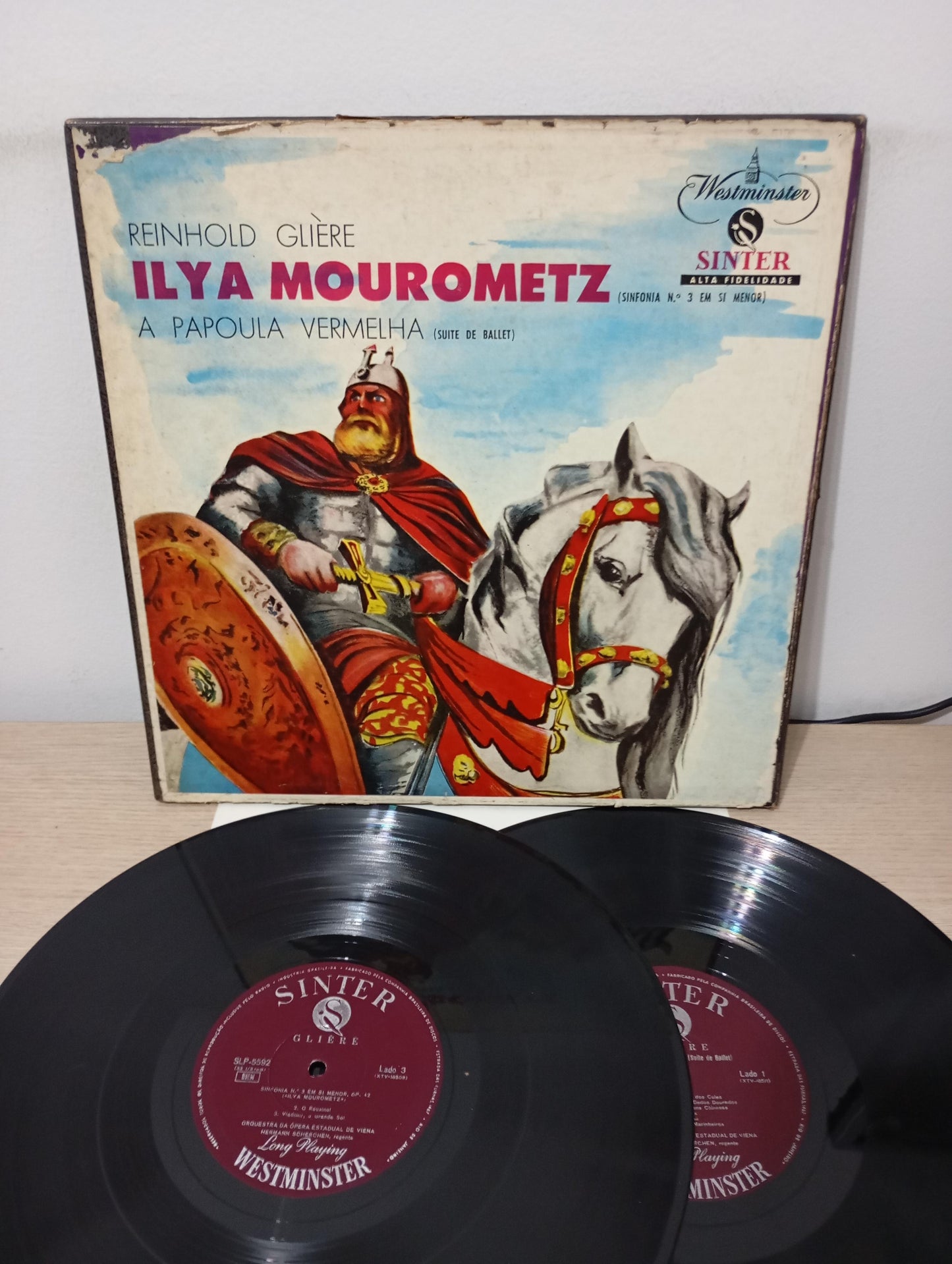 Lp Vinil Box Reinhold A Papoula Vermelha 2 LPs
