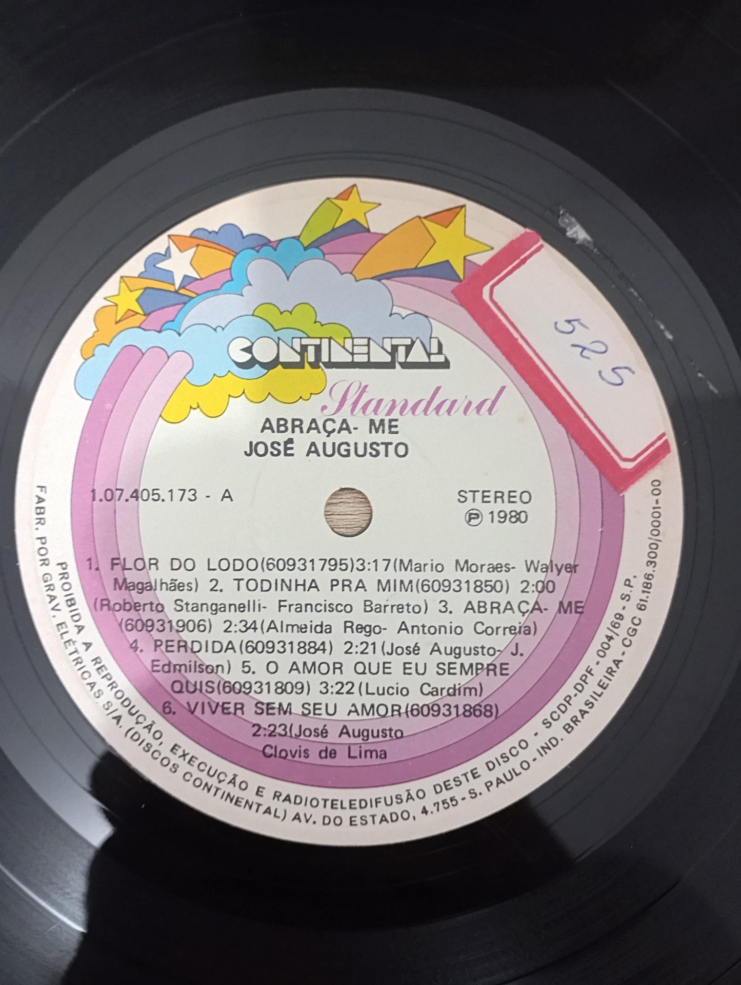 Lp Vinil José Augusto Abraça-me