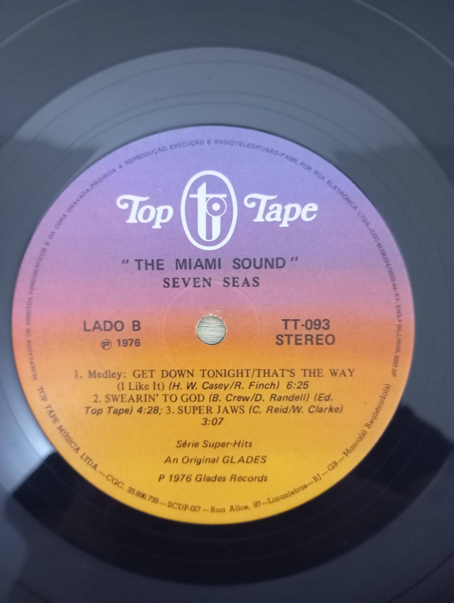 Lp Vinil Miami Sound Seven Seas