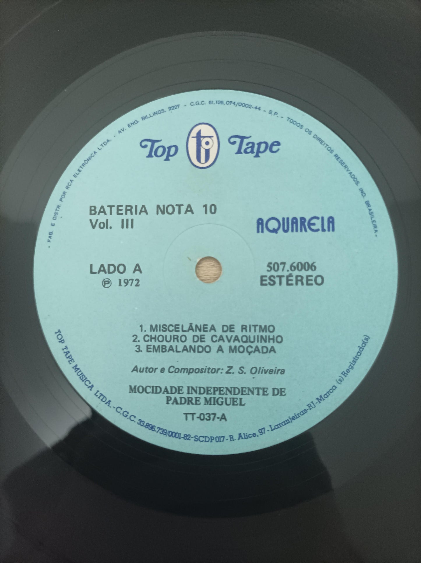Lp Vinil G.R.E.S. Mocidade Independente Padre Miguel Vol III