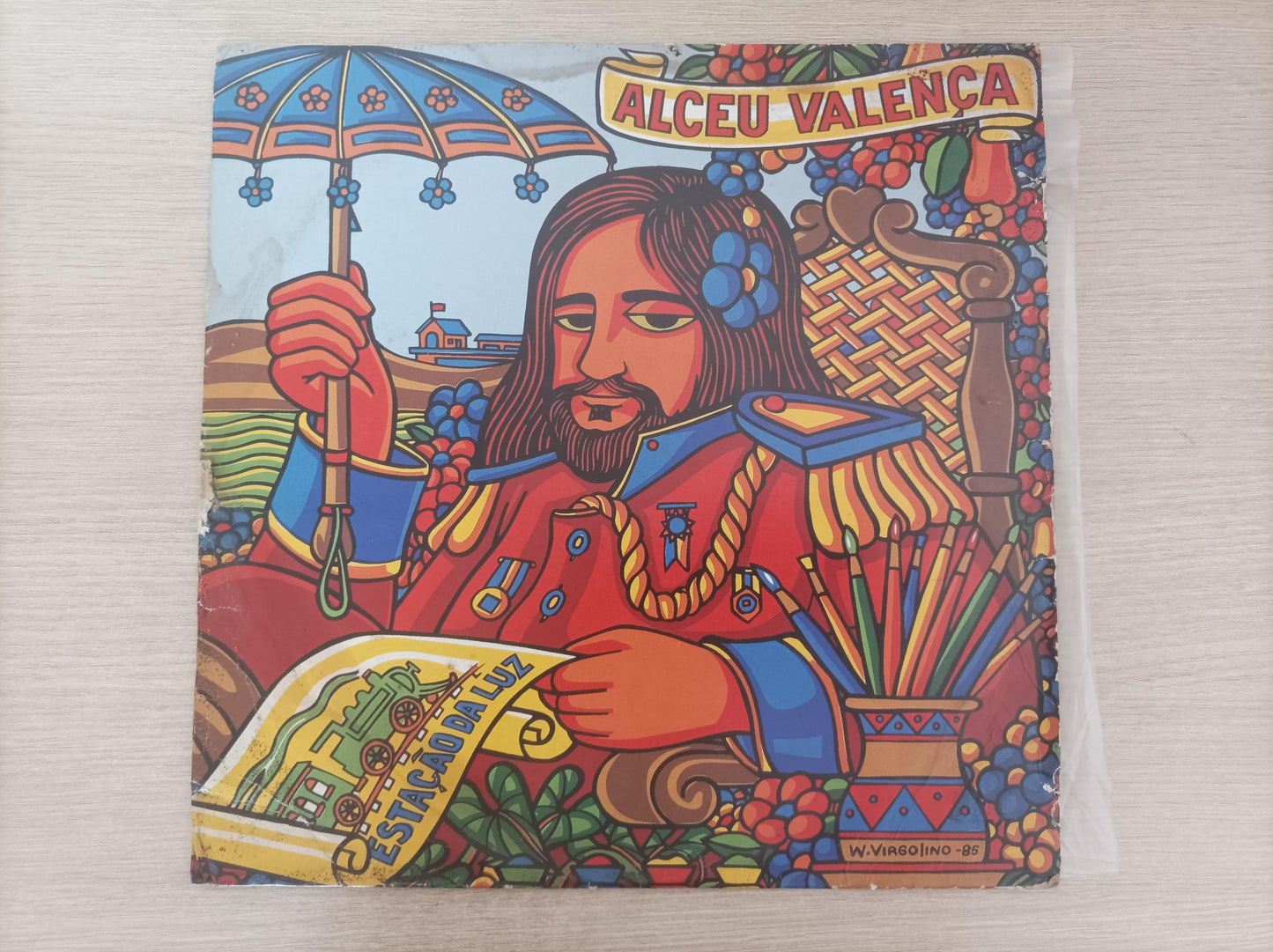 Disco Vinil Estação Da Luz Alceu Valença A