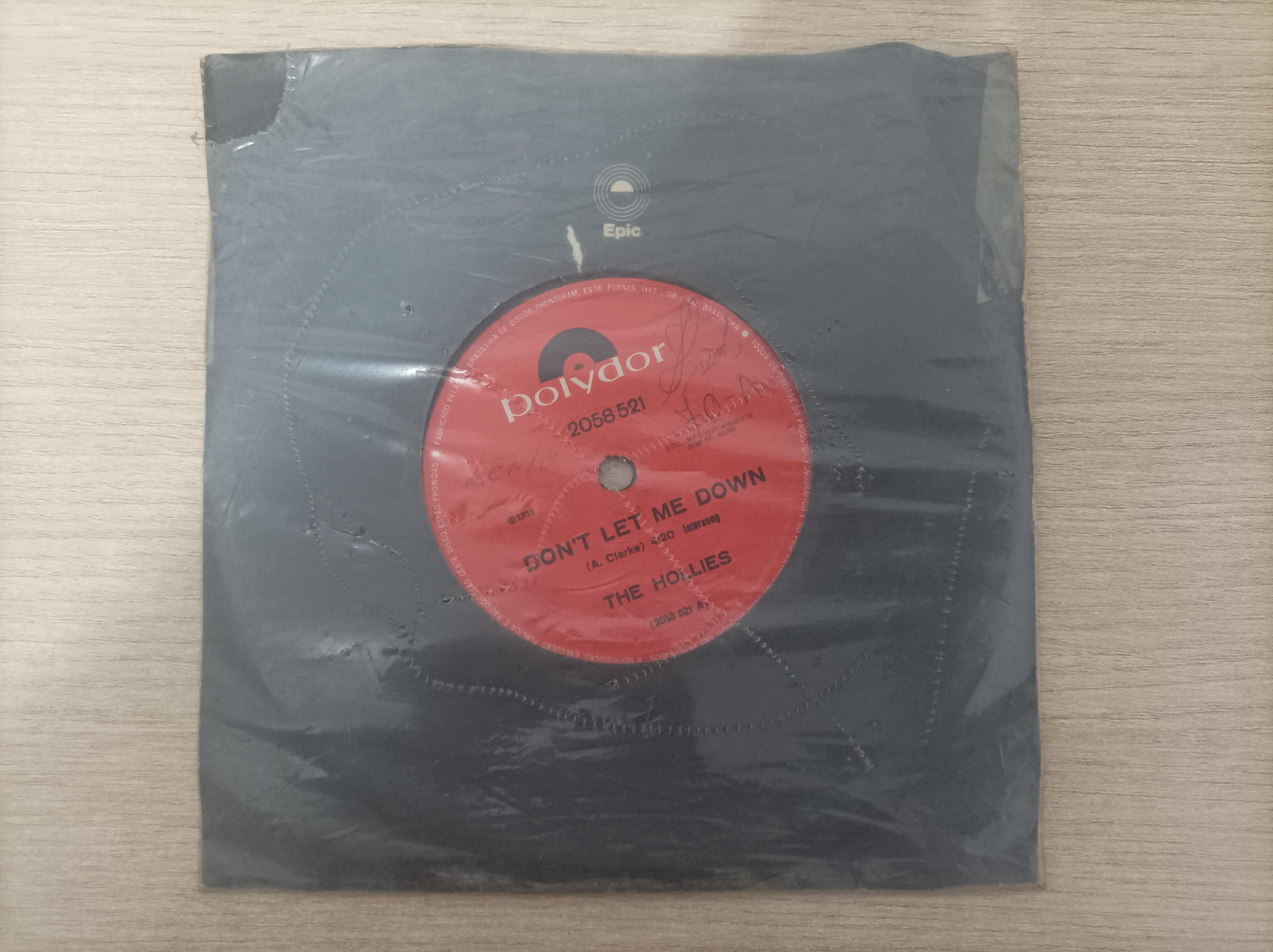 Compacto Vinil The Hollies Don't Let Me Down