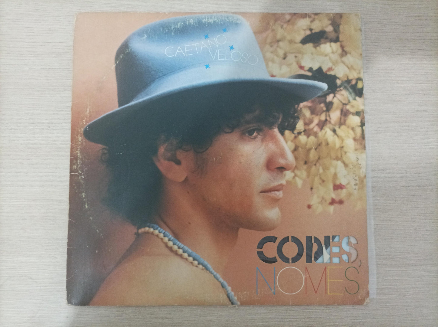 Lp Vinil Caetano Veloso Cores, Nomes Com Encartes
