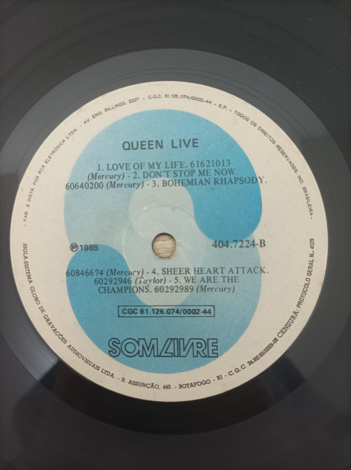 Lp Vinil Queen Live