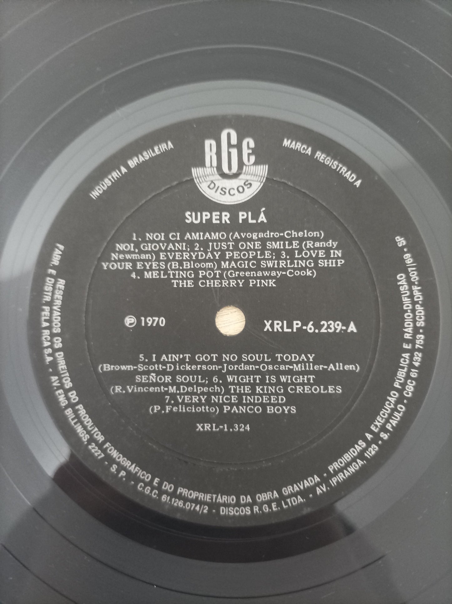 Lp Vinil Novela Super Plá 14 Musicas Super Quentes