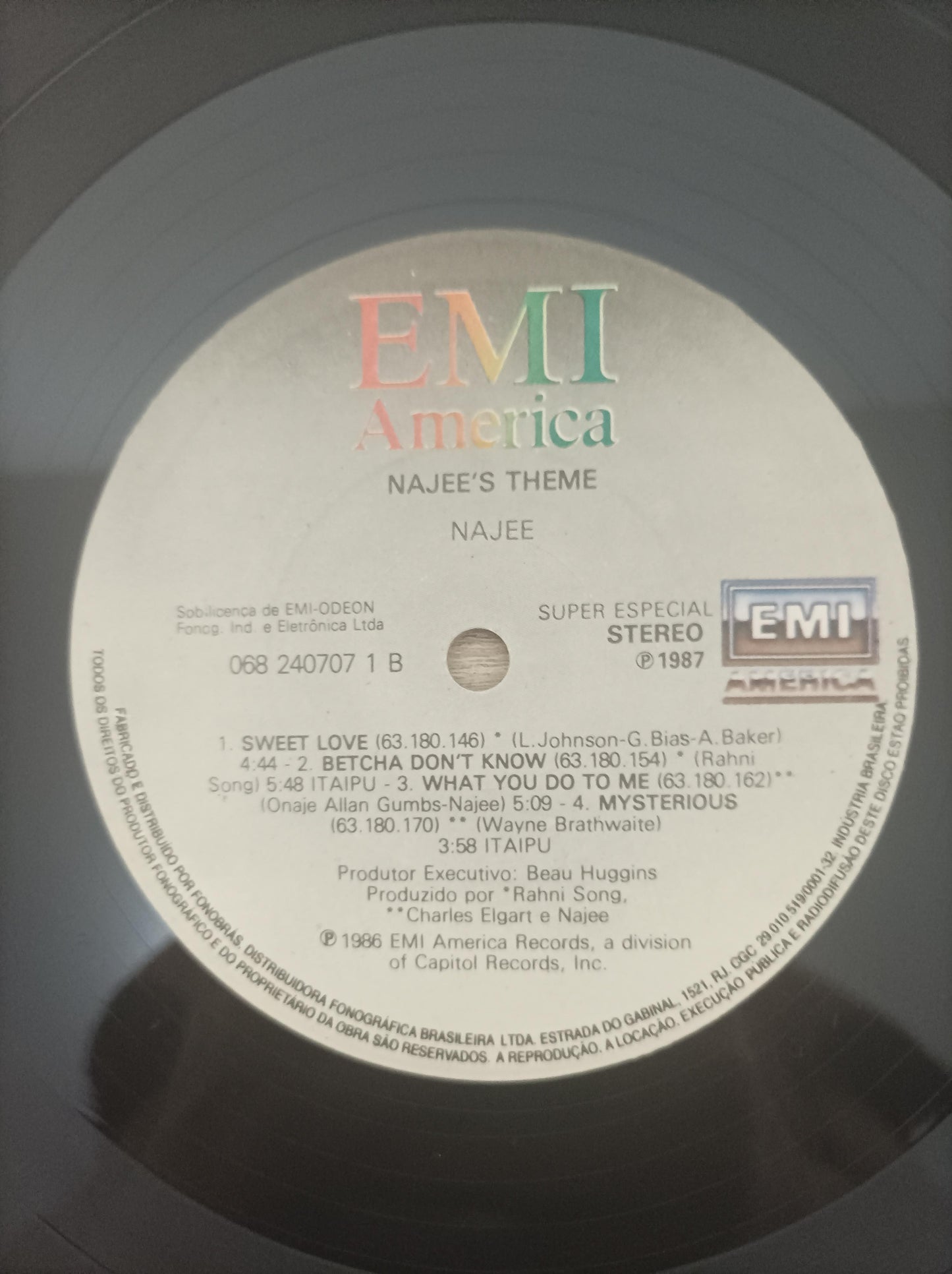 Lp Vinil Najee Theme