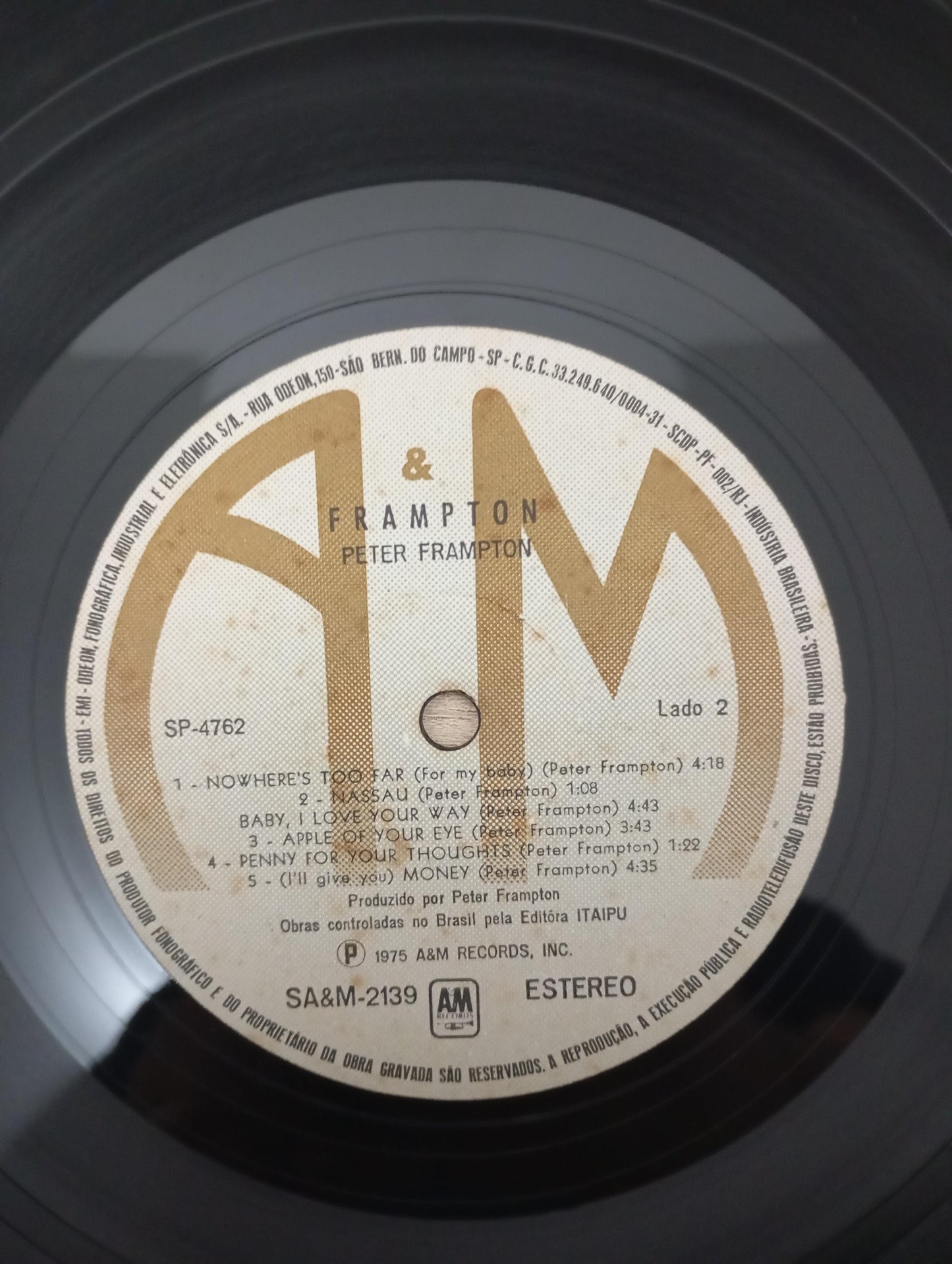 Lp Vinil Peter Frampton 1975, Leia