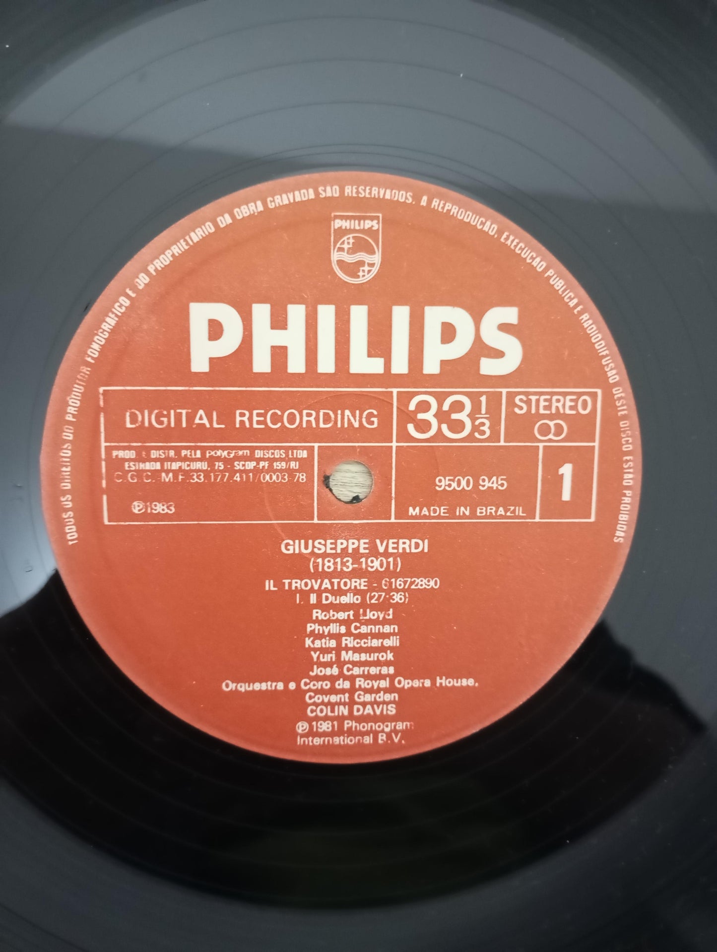 Lp Vinil Verdi Il Trovatore Box Triplo Com Encartes