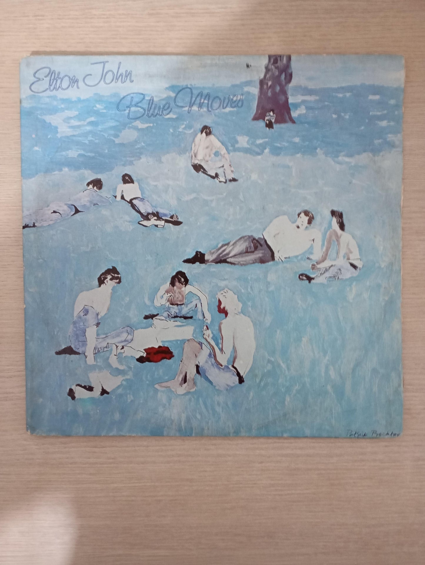 Lp Vinil Elton John Blue Moves Duplo Com Encartes