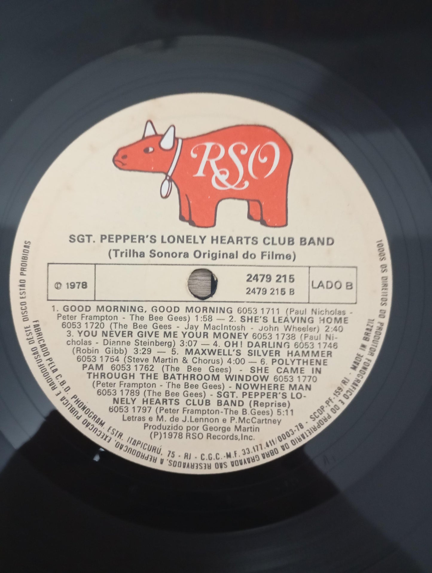 Lp Vinil Peter Frampton Bee Gees Sgt. Pepper's Duplo