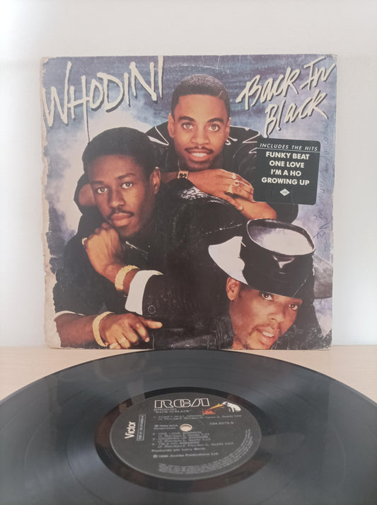 Lp Vinil Whodini Back In Black
