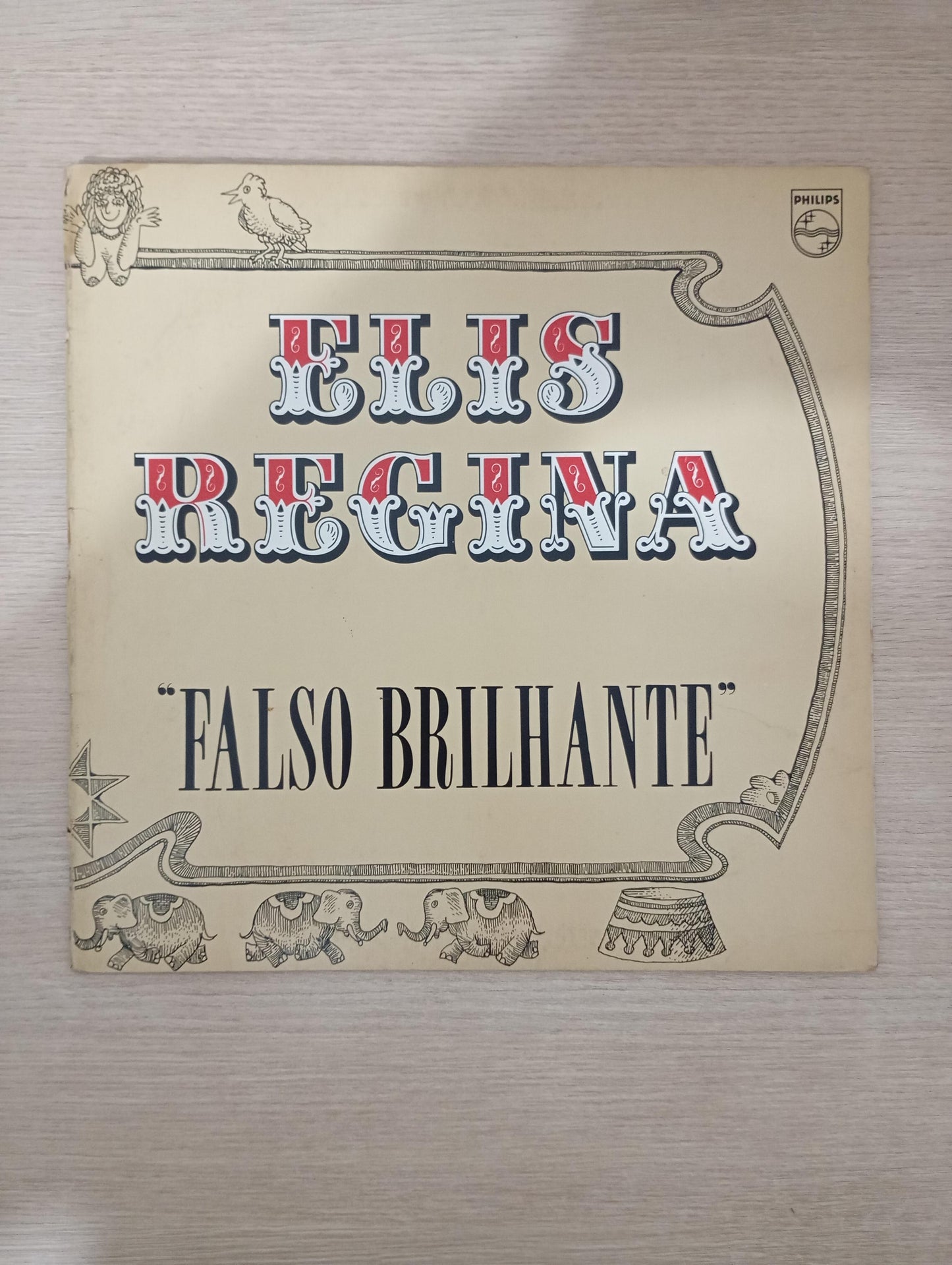 Lp Vinil Elis Regina Falso Brilhante Capa Dupla