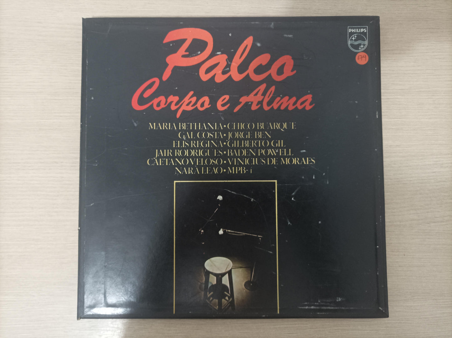 Lp Vinil Palco Corpo e Alma Triplo Com Encarte