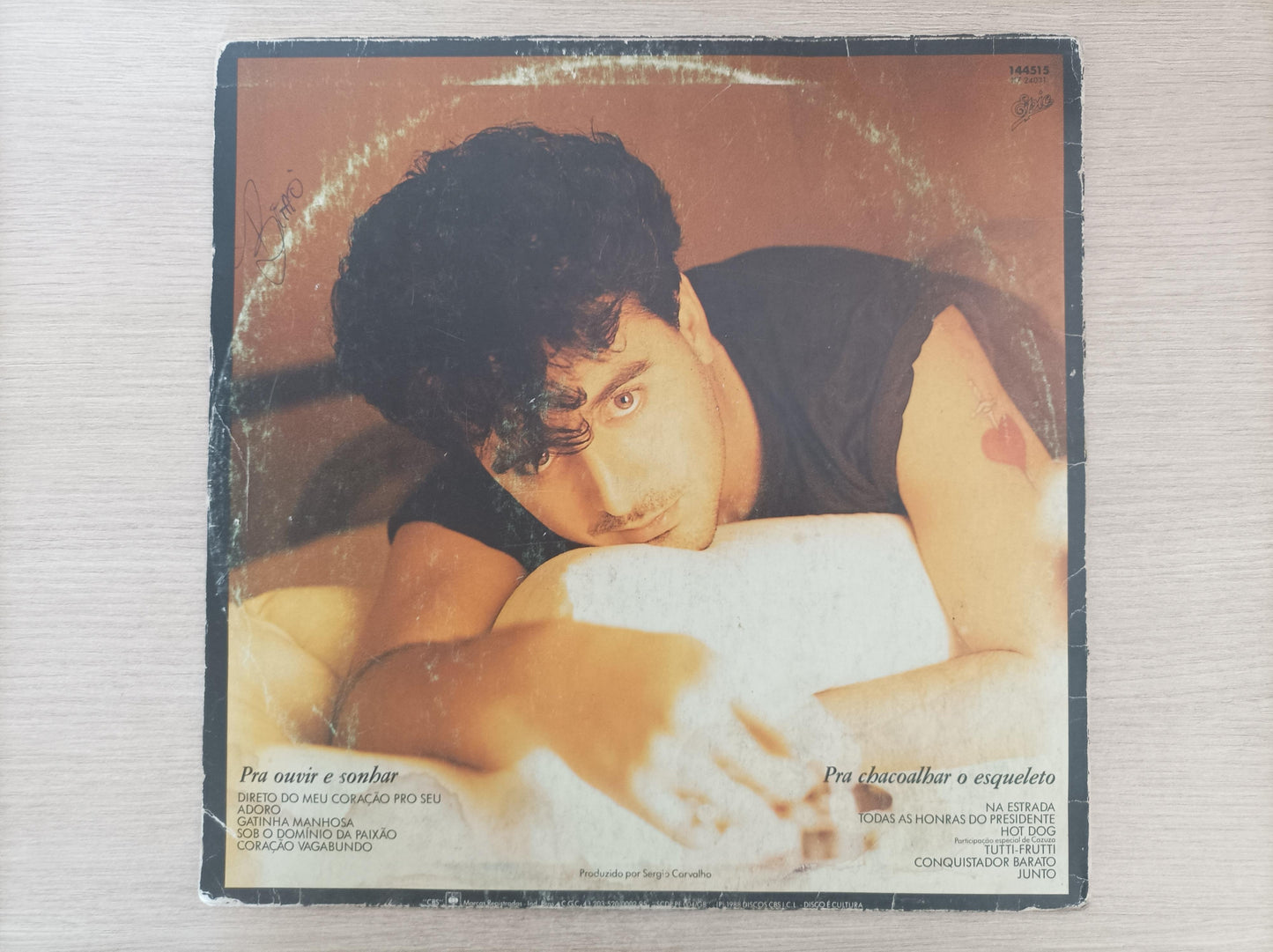 Lp Vinil Leo Jaime Direto Do Meu Coração Pro Seu
