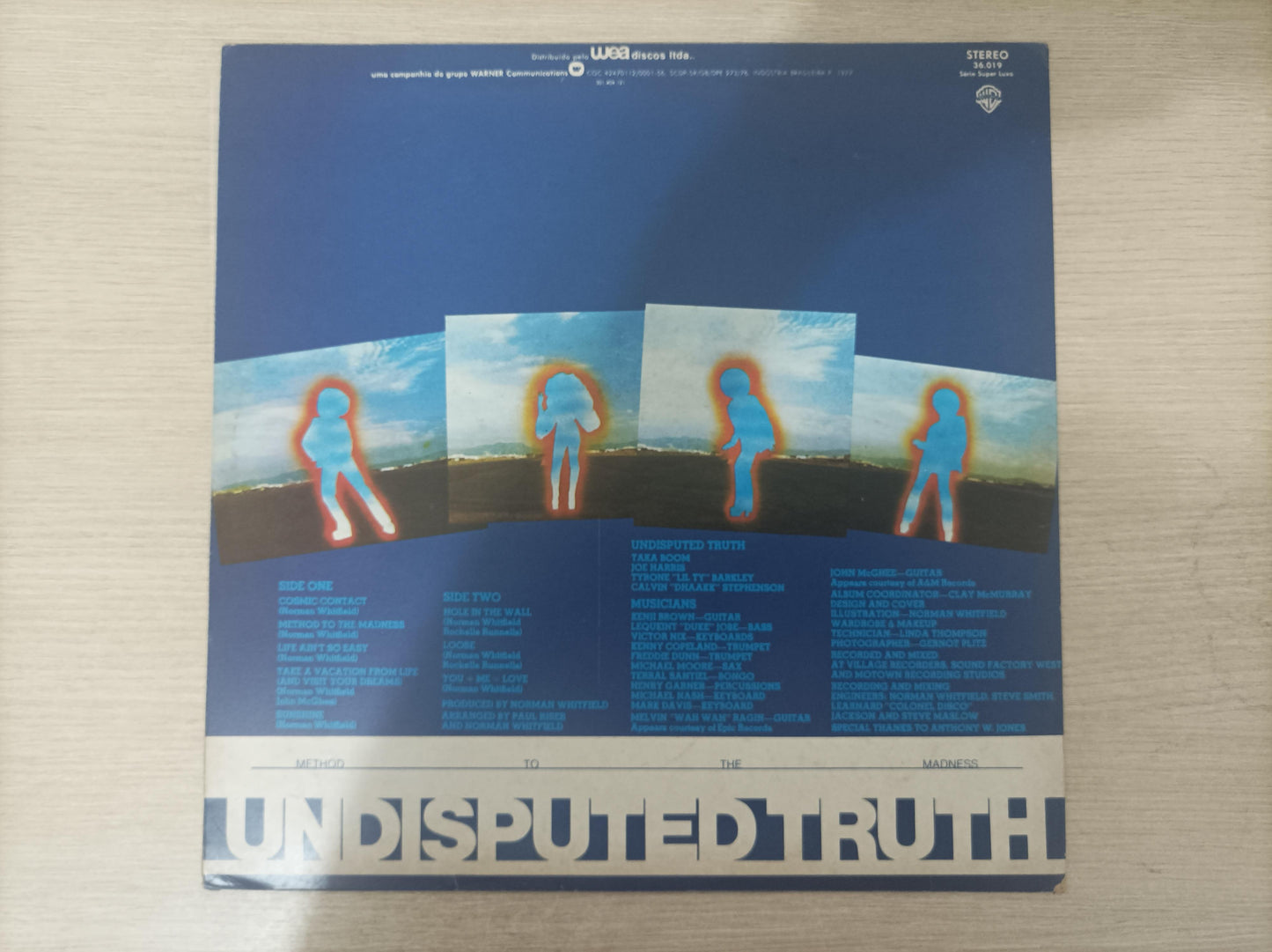 Lp Vinil The Undisputed Truth Method To The Madness