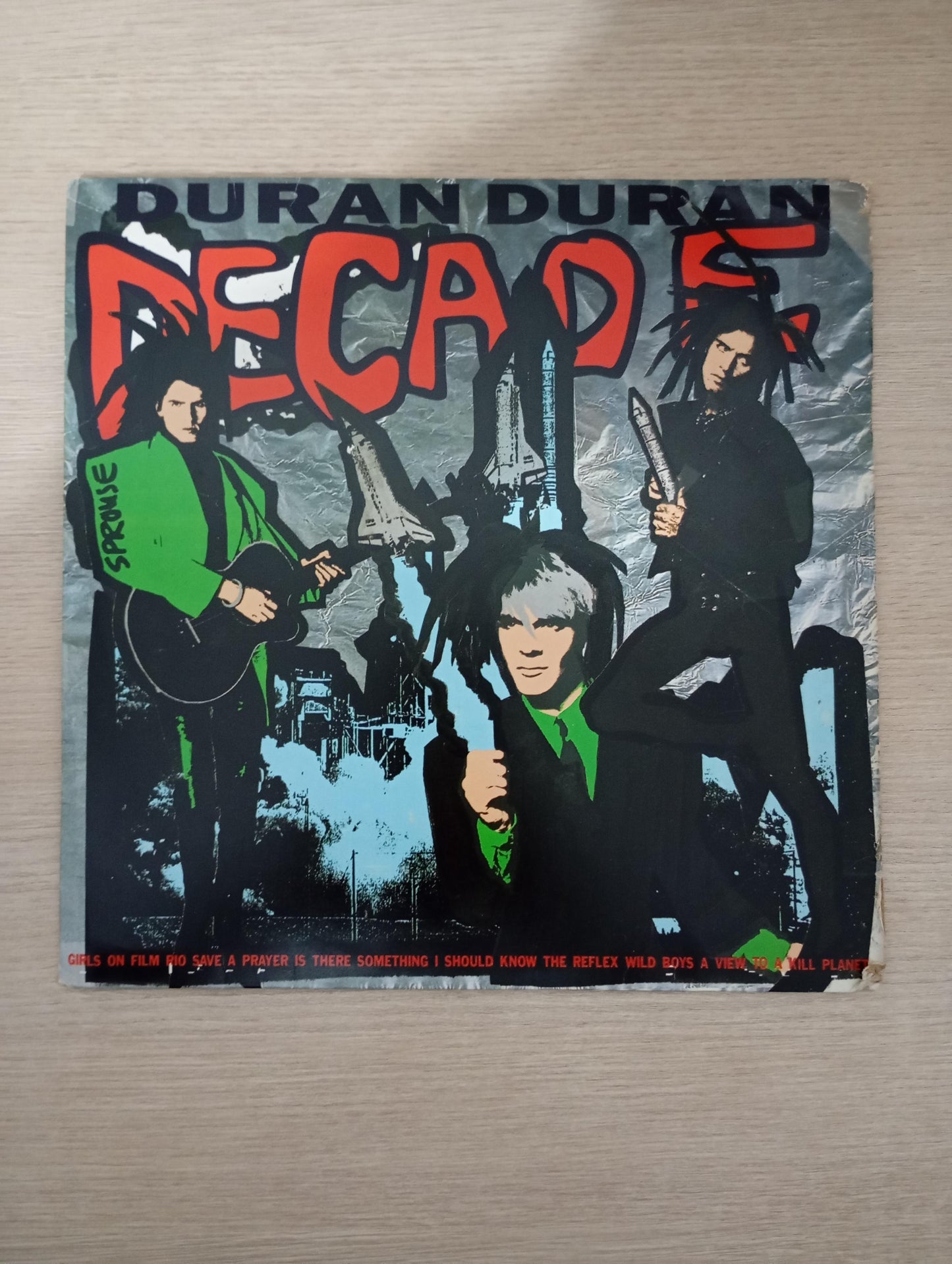 Lp Vinil Duran Duran Decade Com Encarte