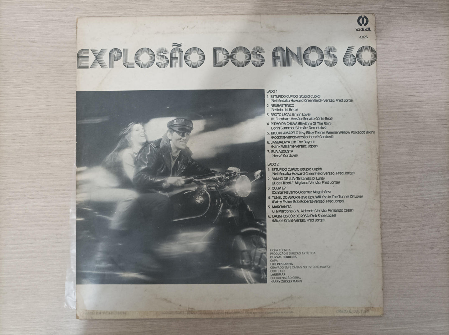 Lp Vinil Explosão dos Anos 60