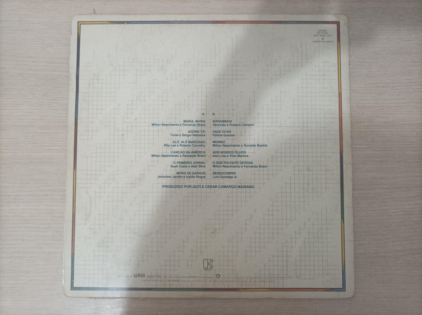 Lp Vinil Elis Regina Saudade Do Brasil Com Encarte