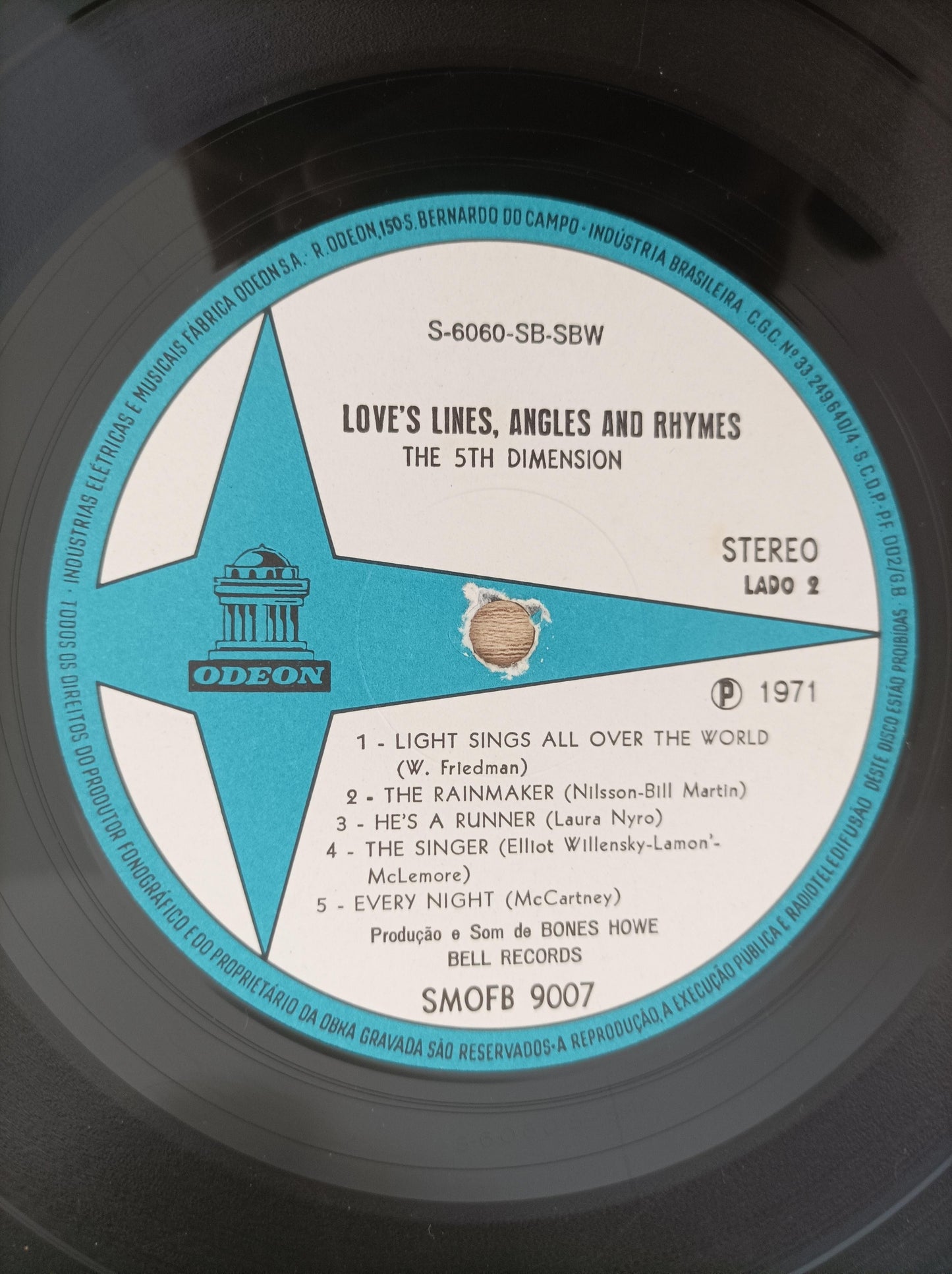Lp Vinil The 5th Dimension Love's Lines, Angles And Rhymes
