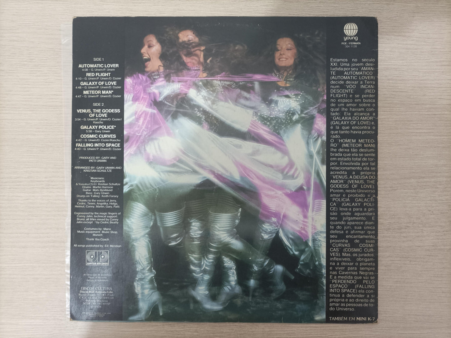 Lp Vinil Dee D. Jackson Cosmic Curves