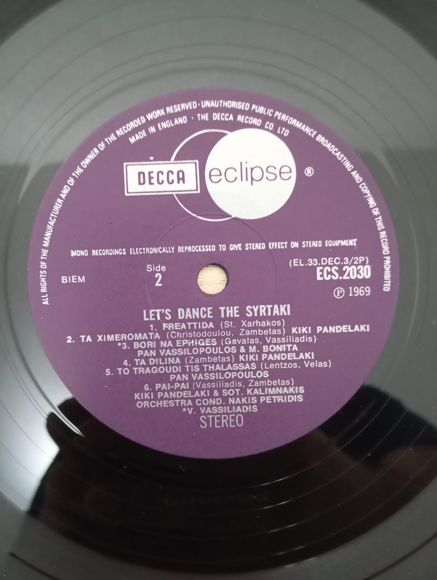 Lp Vinil Let's Dance The Syrtaki