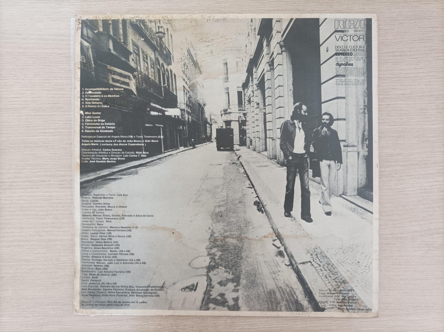 Lp Vinil João Bosco Galos De Briga Com Encarte