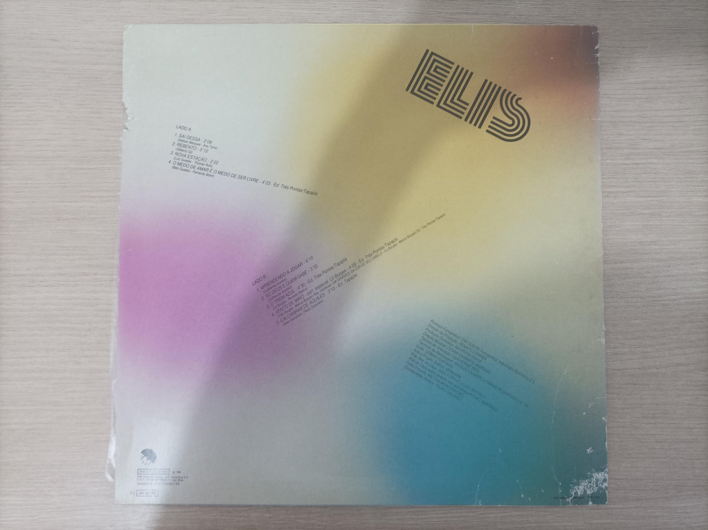 Disco Vinil 1980 Elis Regina Com Encarte A